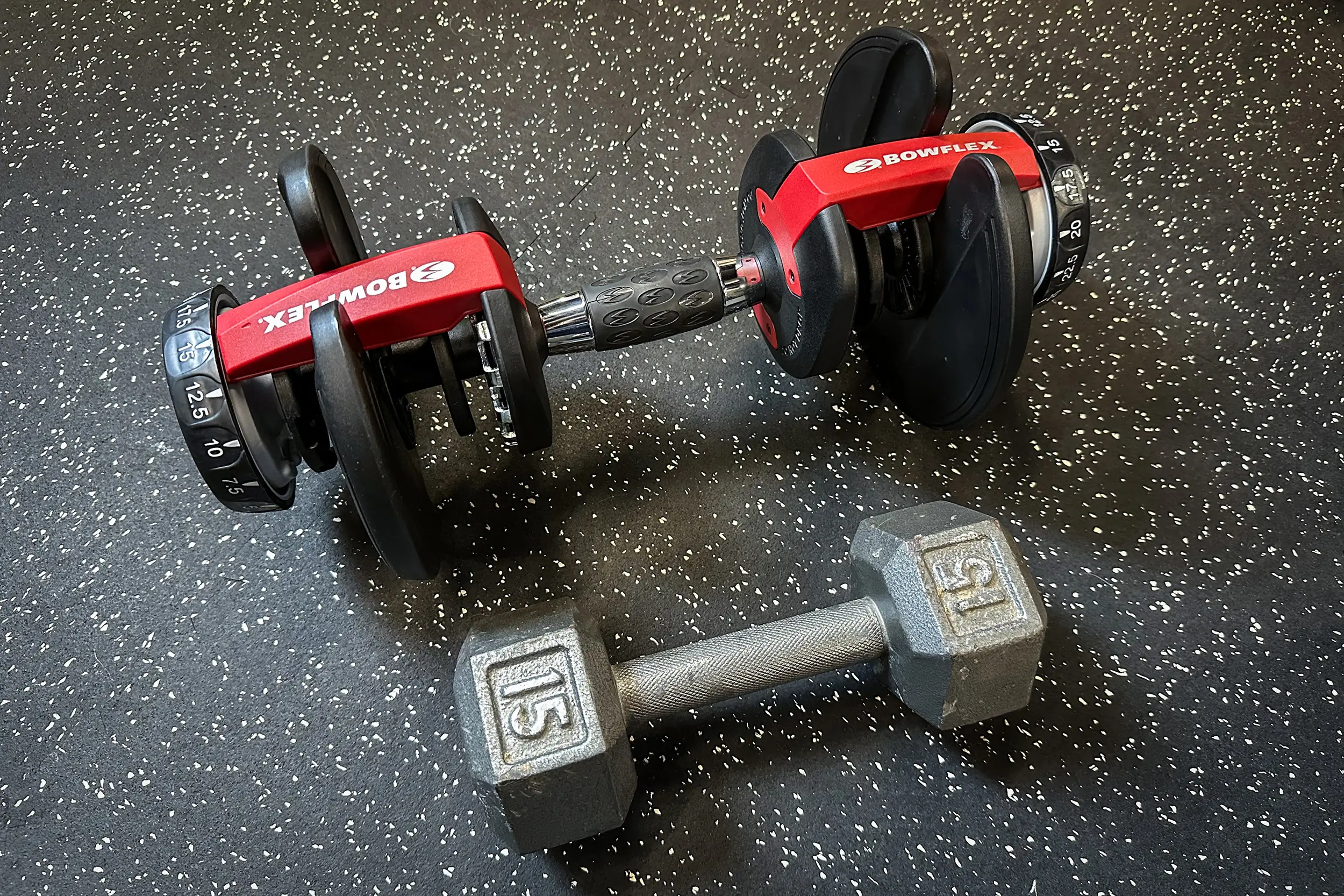 BowFlex SelectTech Size Difference