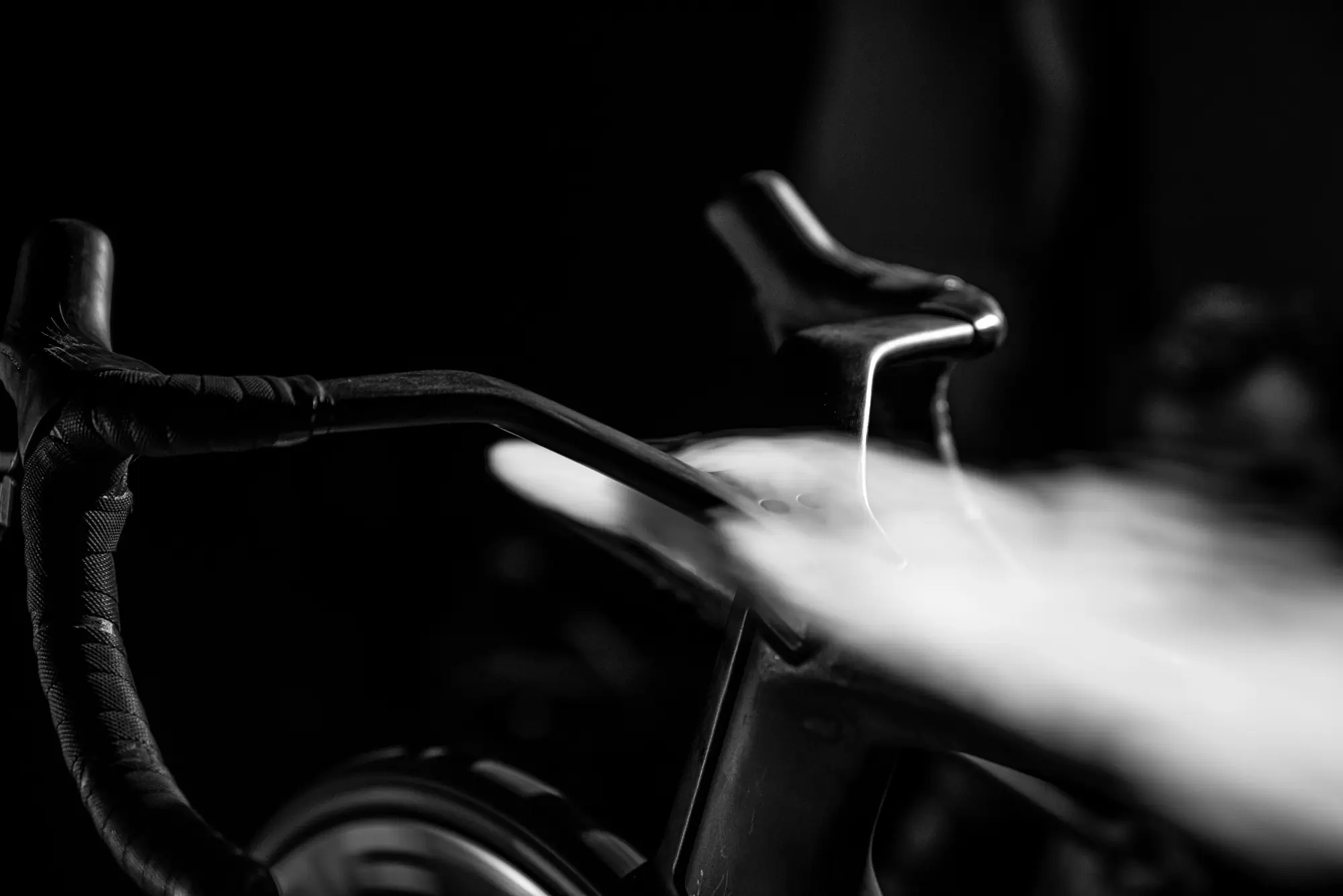 Colnago CC.Y1 handlebar in wind tunnel