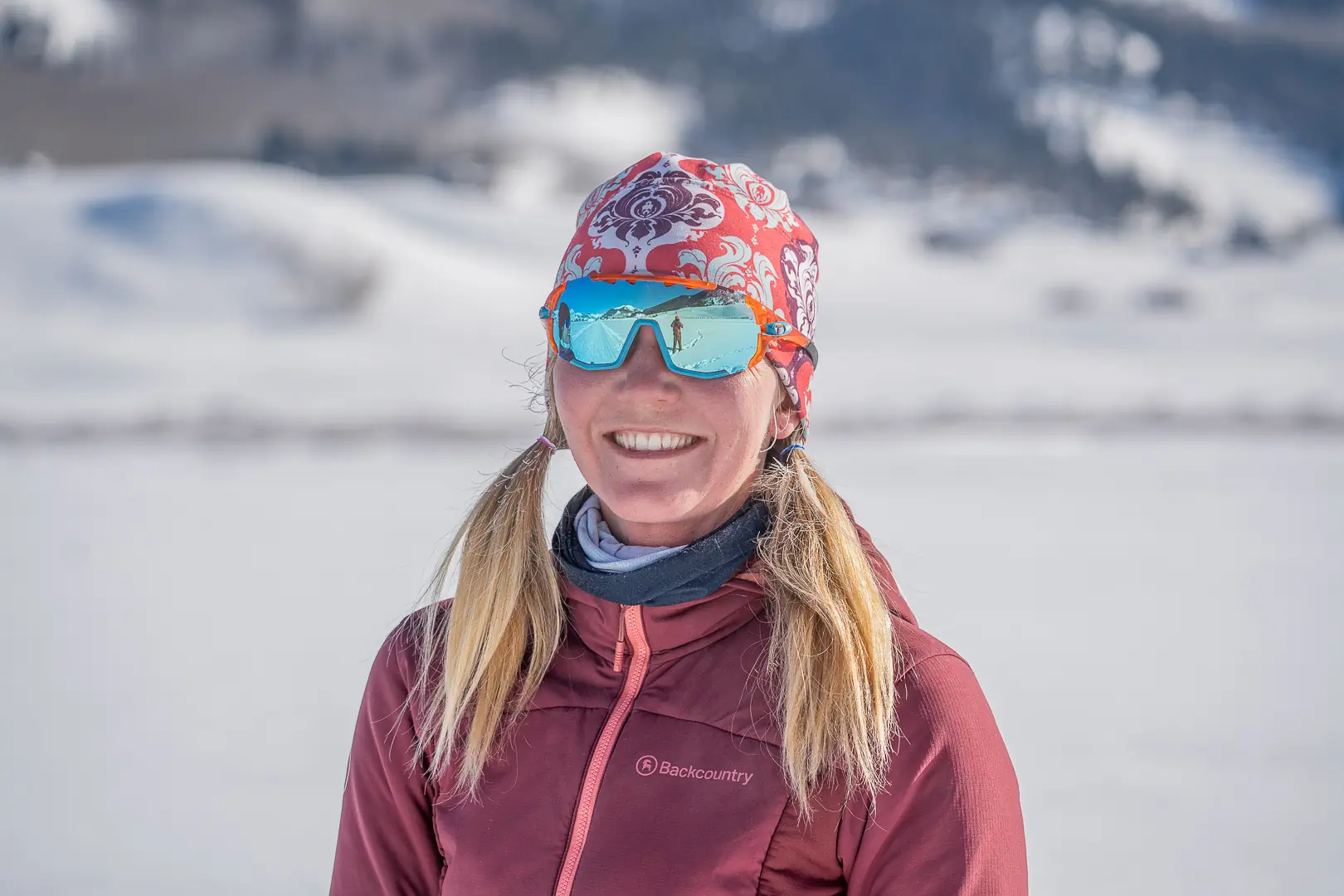 women's winter running tights; Eric Phillips photo