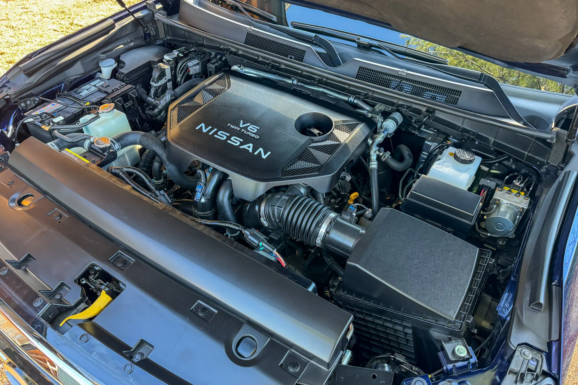 2025 Armada Platinum Reserve 4x4 engine