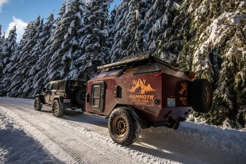 This Wooly Mammoth Is Your Cozy-Core Winter Camping Hideout