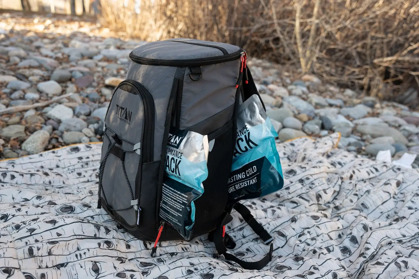 Titan by Arctic Zone Deep Freeze 30 Can Ice Wall Backpack Cooler