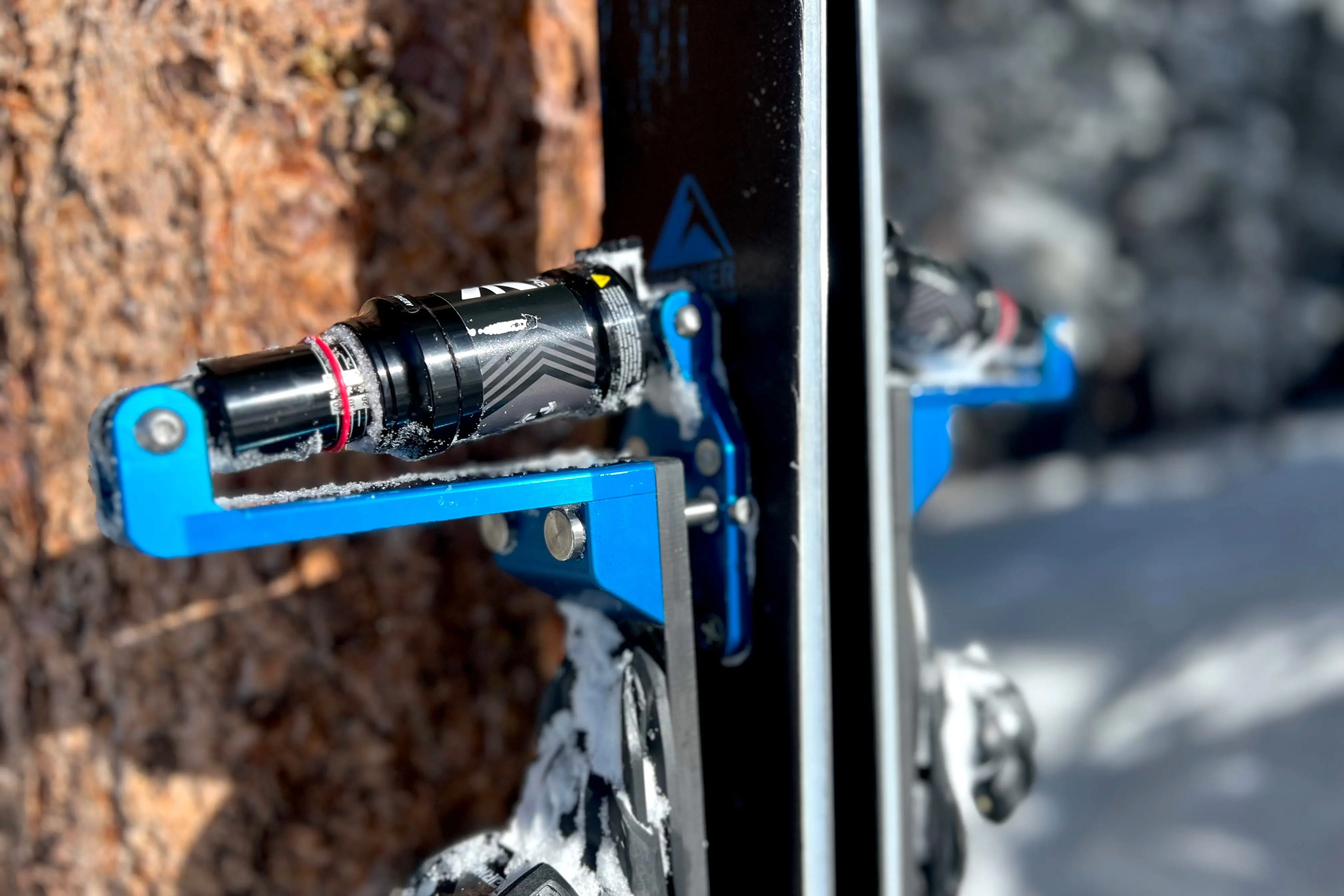 ShredShox full suspension ski platform system
