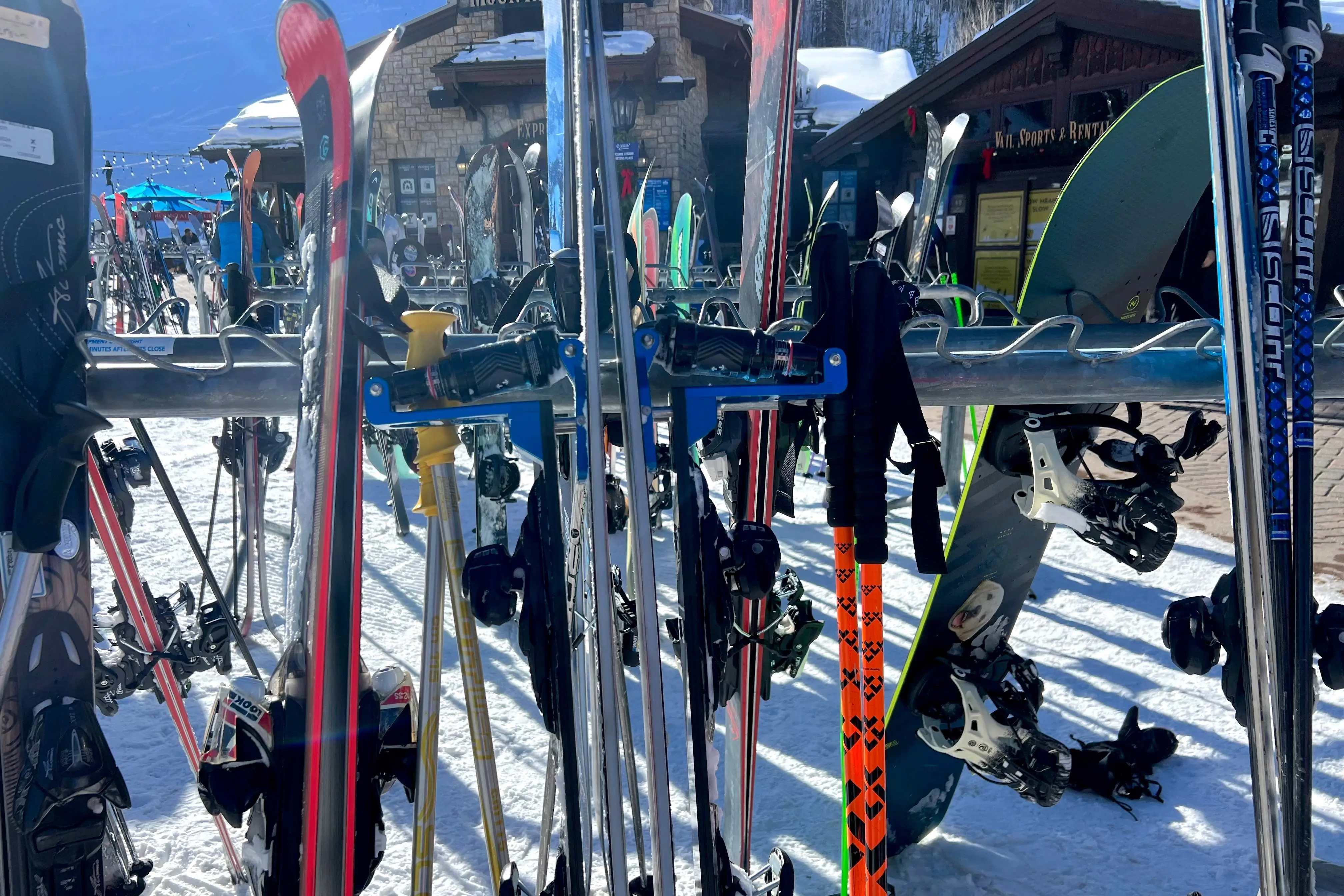 ShredShox full suspension ski platform system