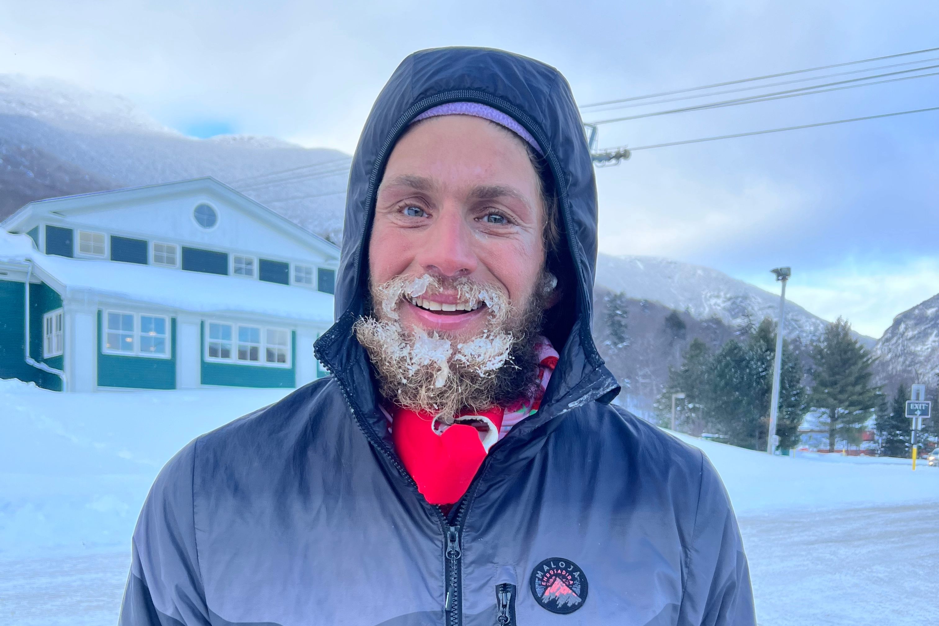 Noah Dines world Record uphill skiing