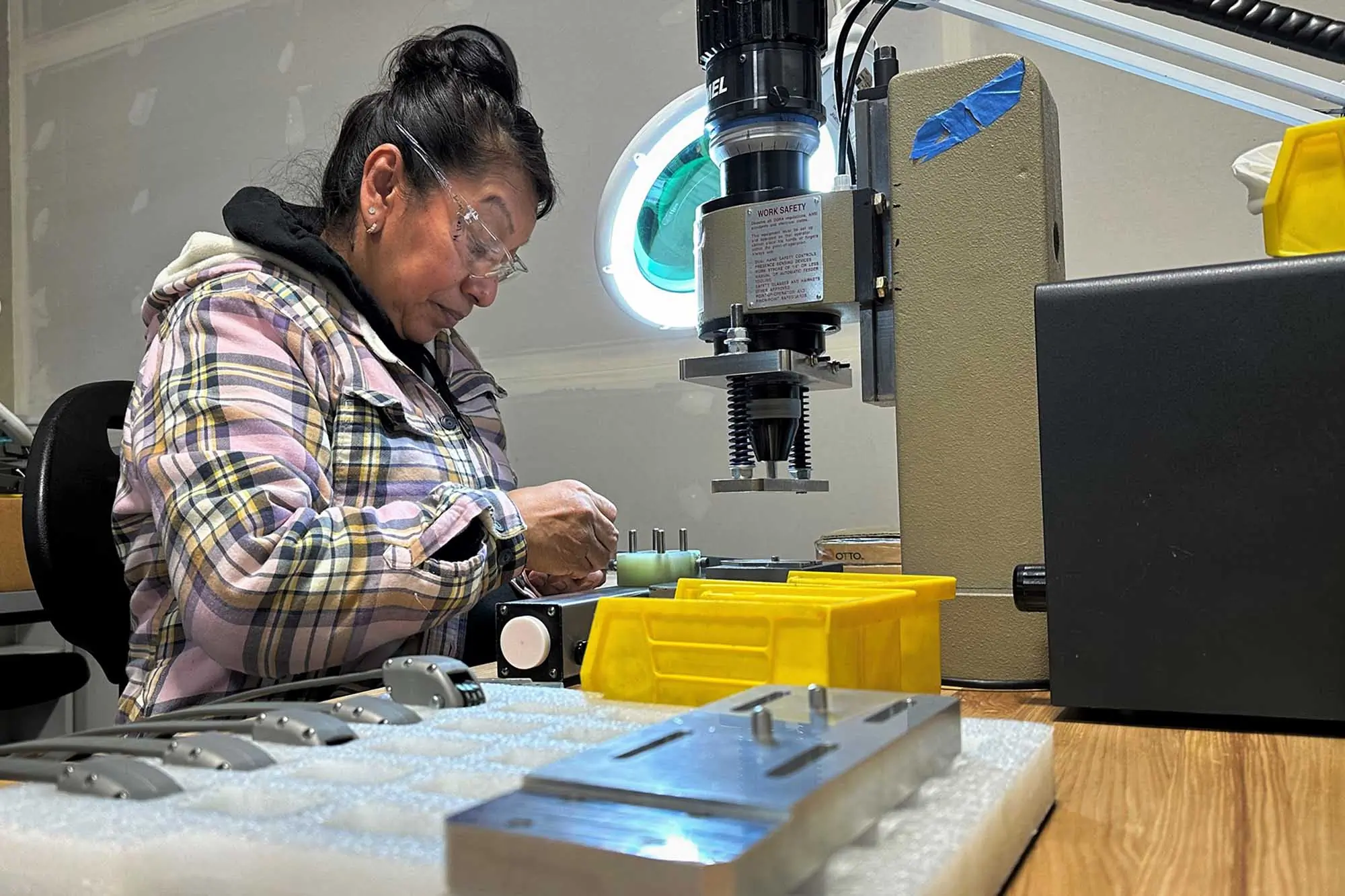 marta working at ottolock