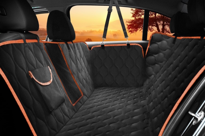 Shodu Waterproof Dog Car Seat Cover For Back Seat