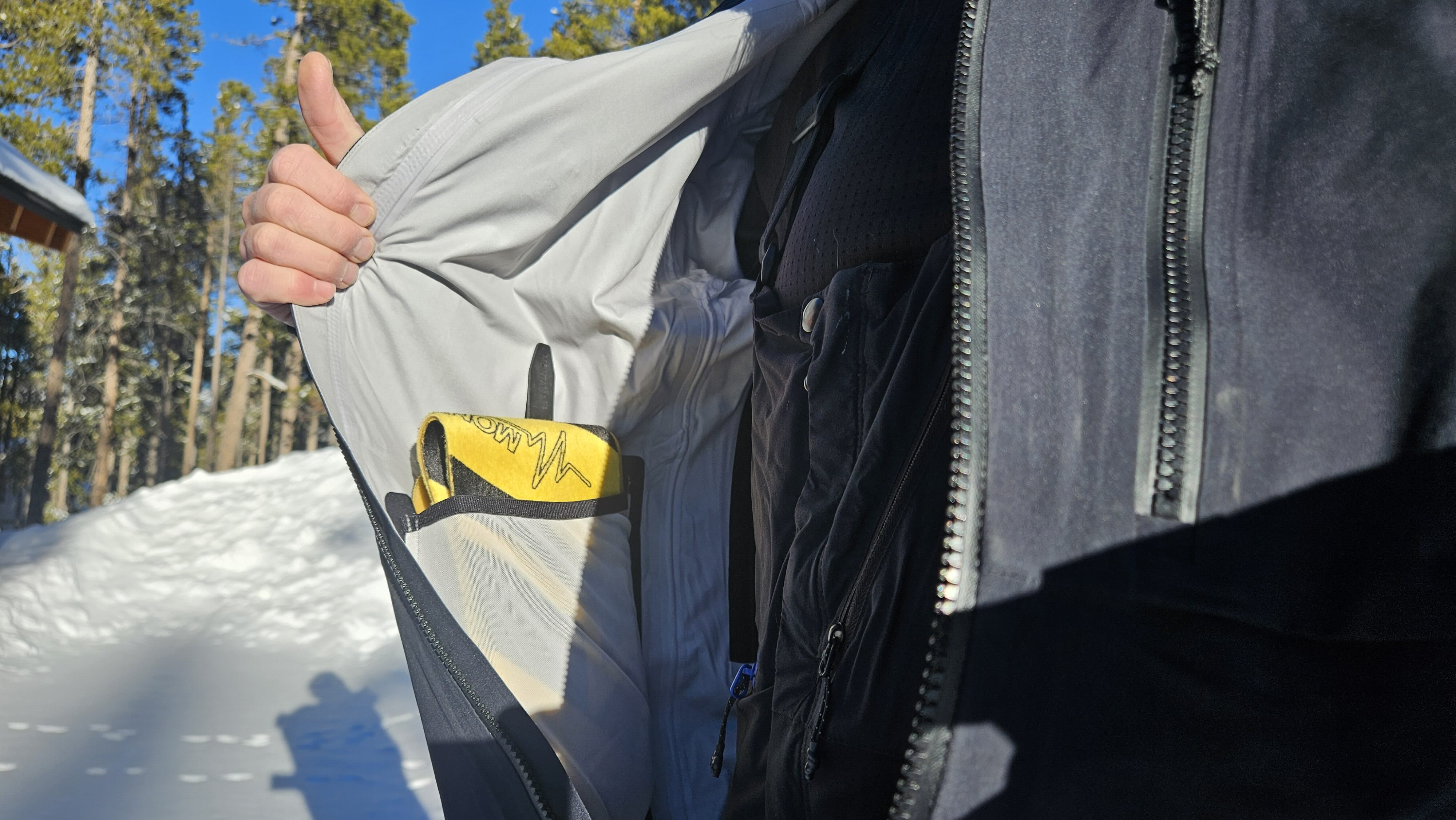 Testing the Trew Gear Capow Jacket; (photo/Justin Park)