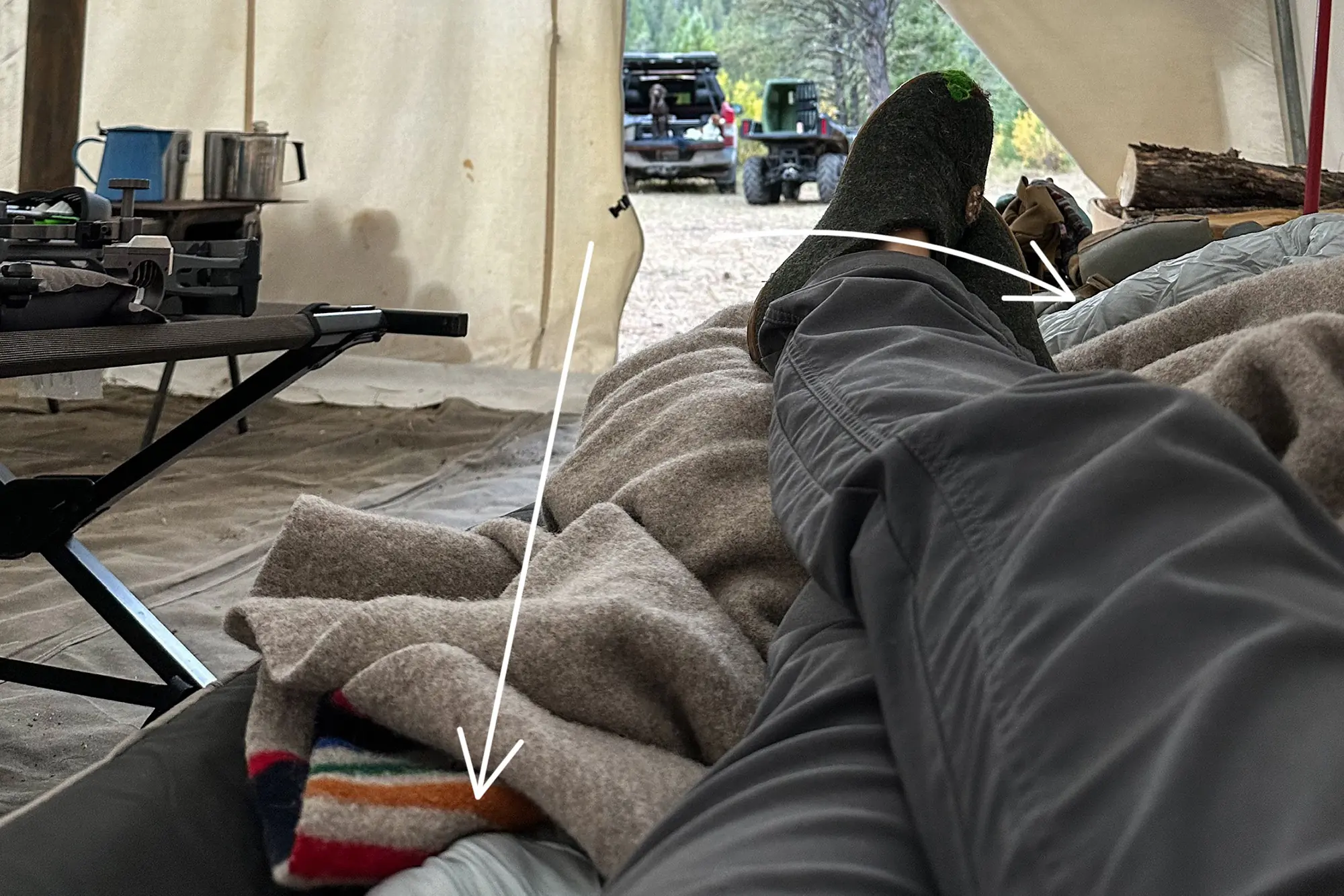 Elk Hunting Argali Sleeping Bag