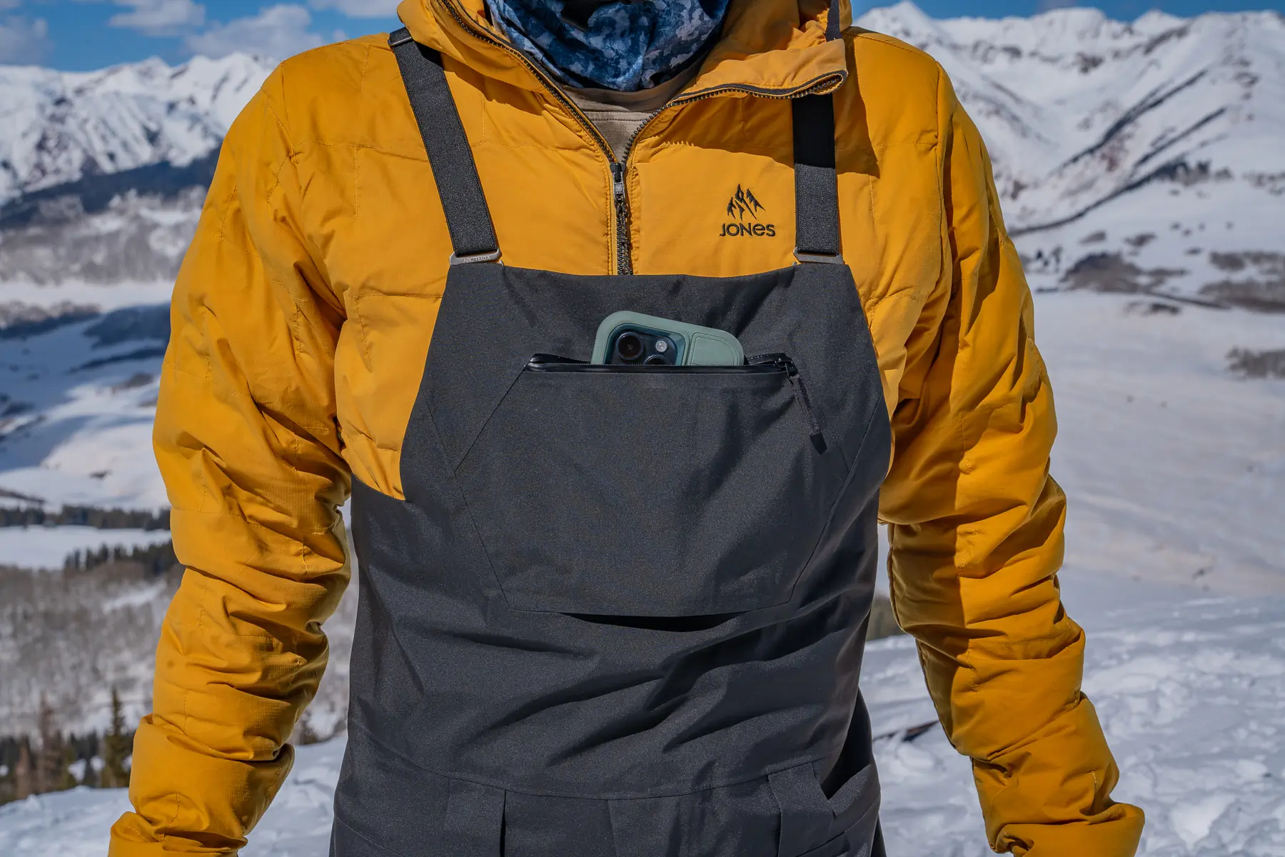 Testing the Arc’teryx Sabre Bib Pant; (photo/Eric Phillips)
