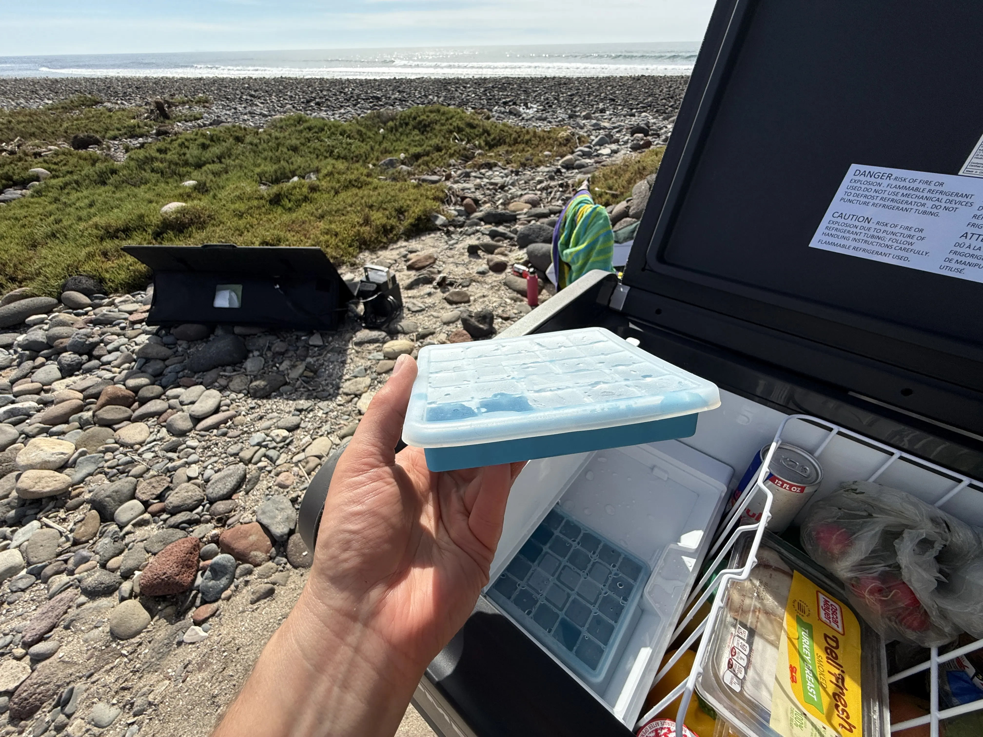 the ice trays are small from the CFX55