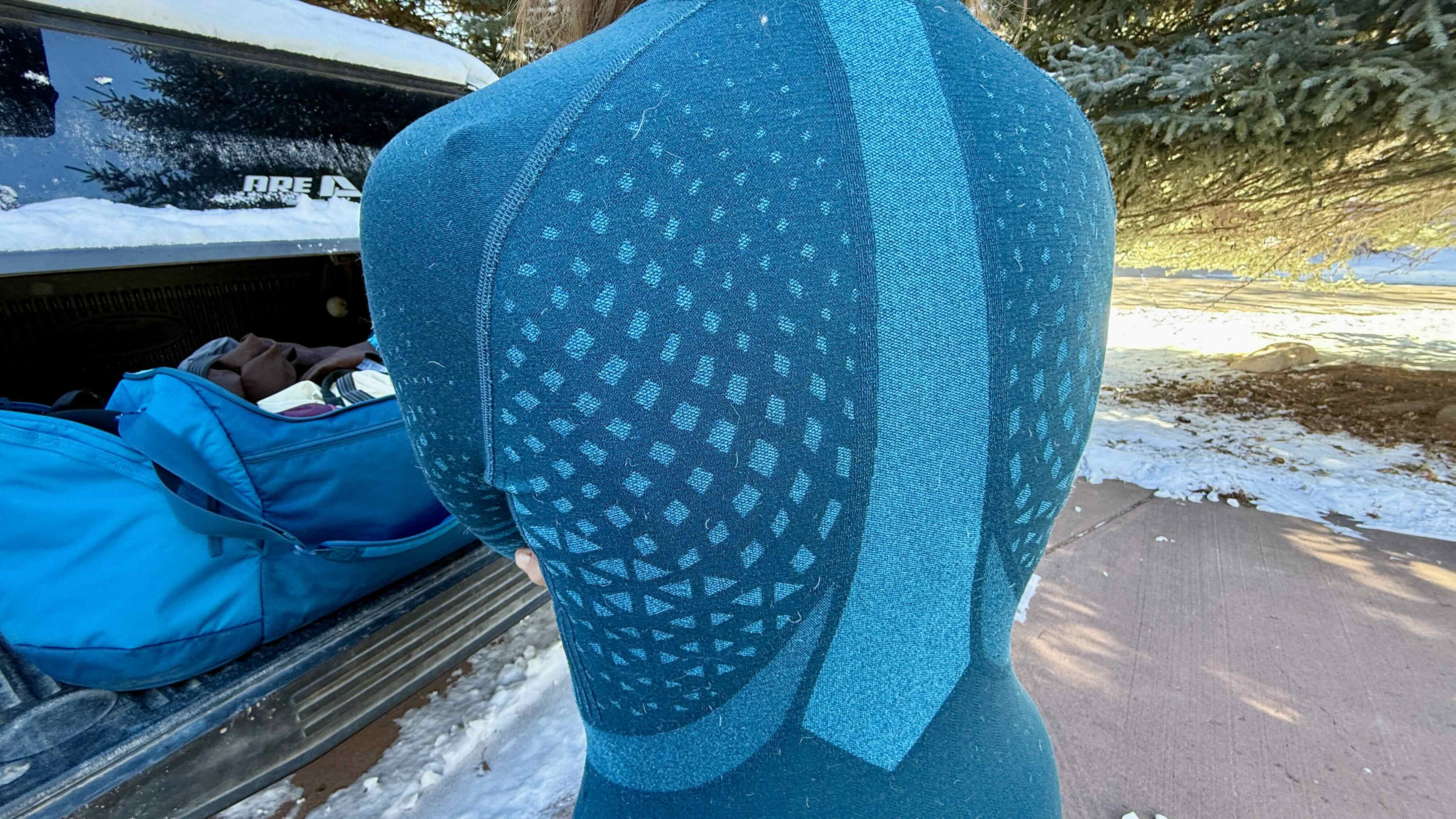 Testing the Smartwool Intraknit Active Base Layer Crew and Bottom; (photos/Heather Rochfort)