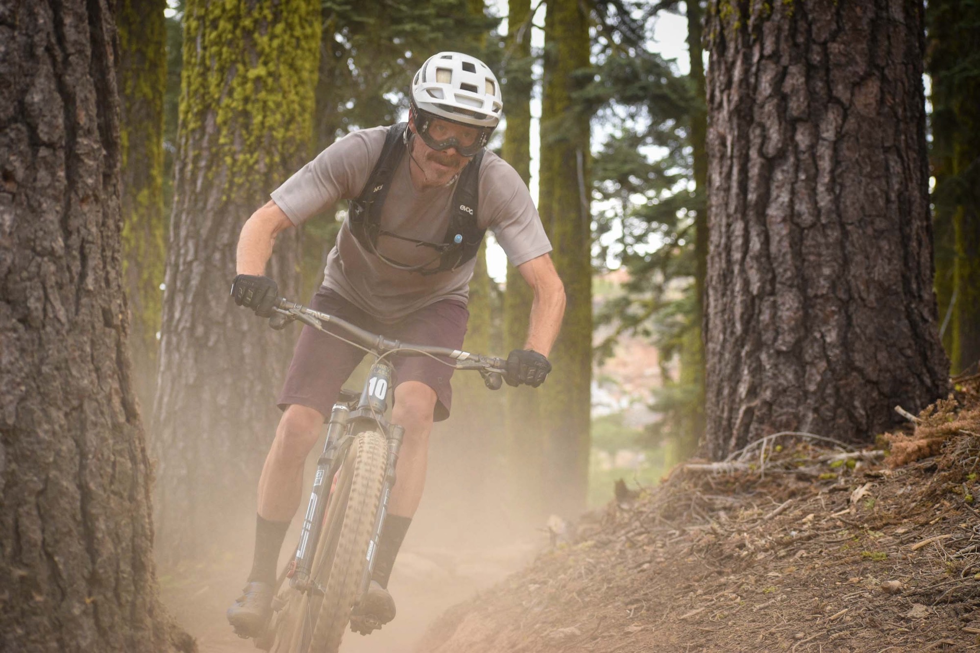 Racing the Yeti ASR in the Downieville Class XC race