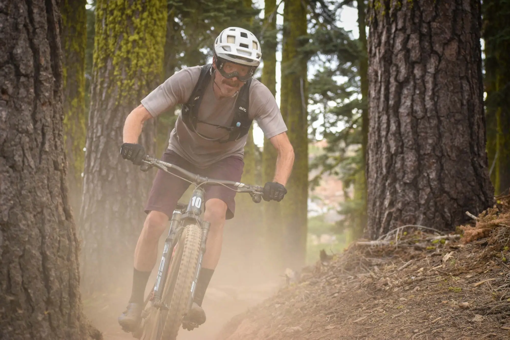 Racing the Yeti ASR in the Downieville Class XC race