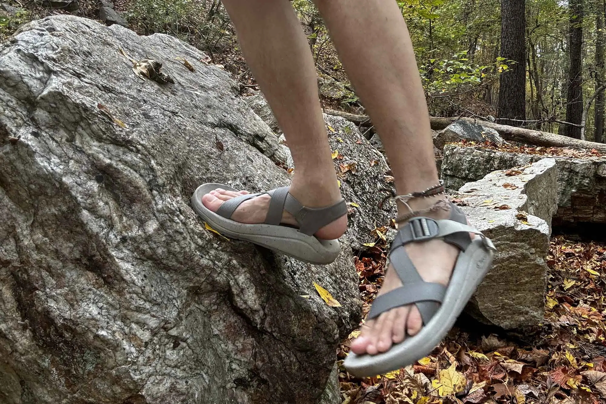 chaco cushz rock traction