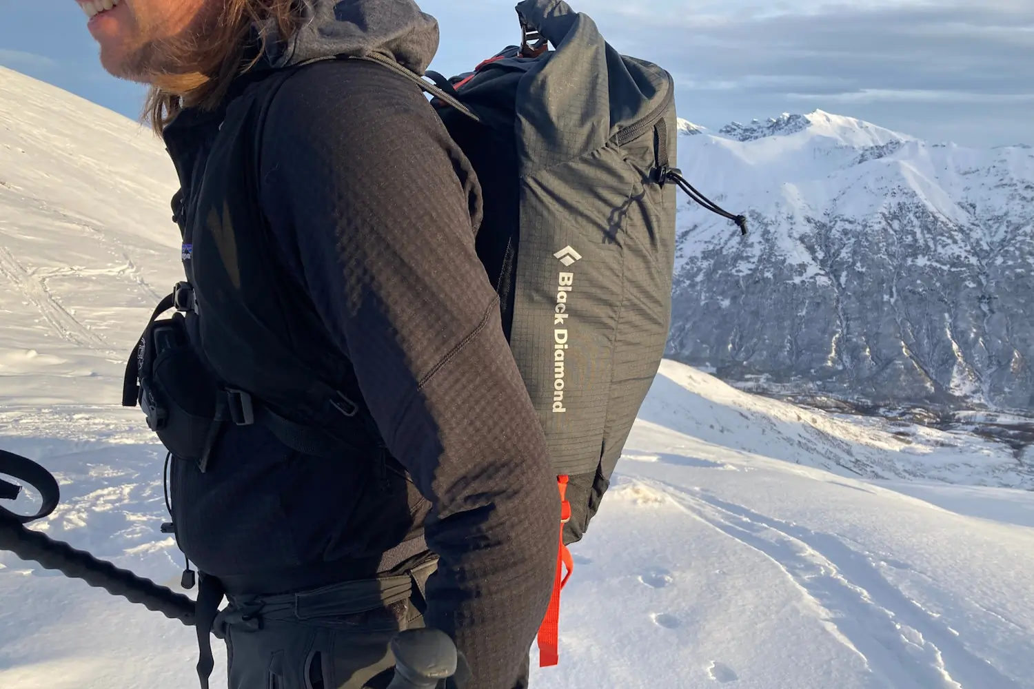 black diamond roll-top design