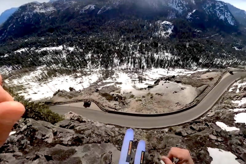 Watch: Death-Defying Winch-Propelled Road Gap Attempt Goes Off the Rails