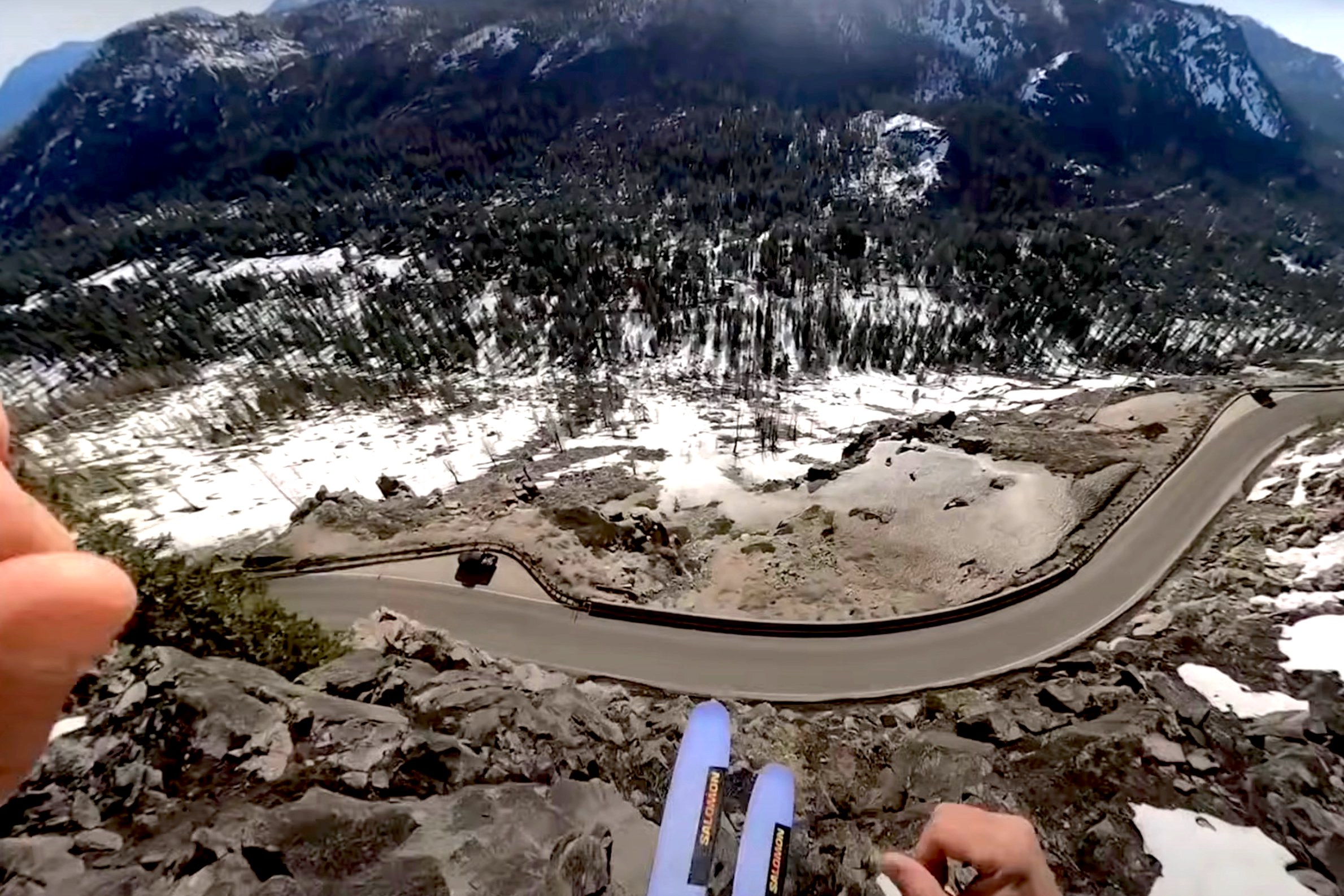 World Record road gap