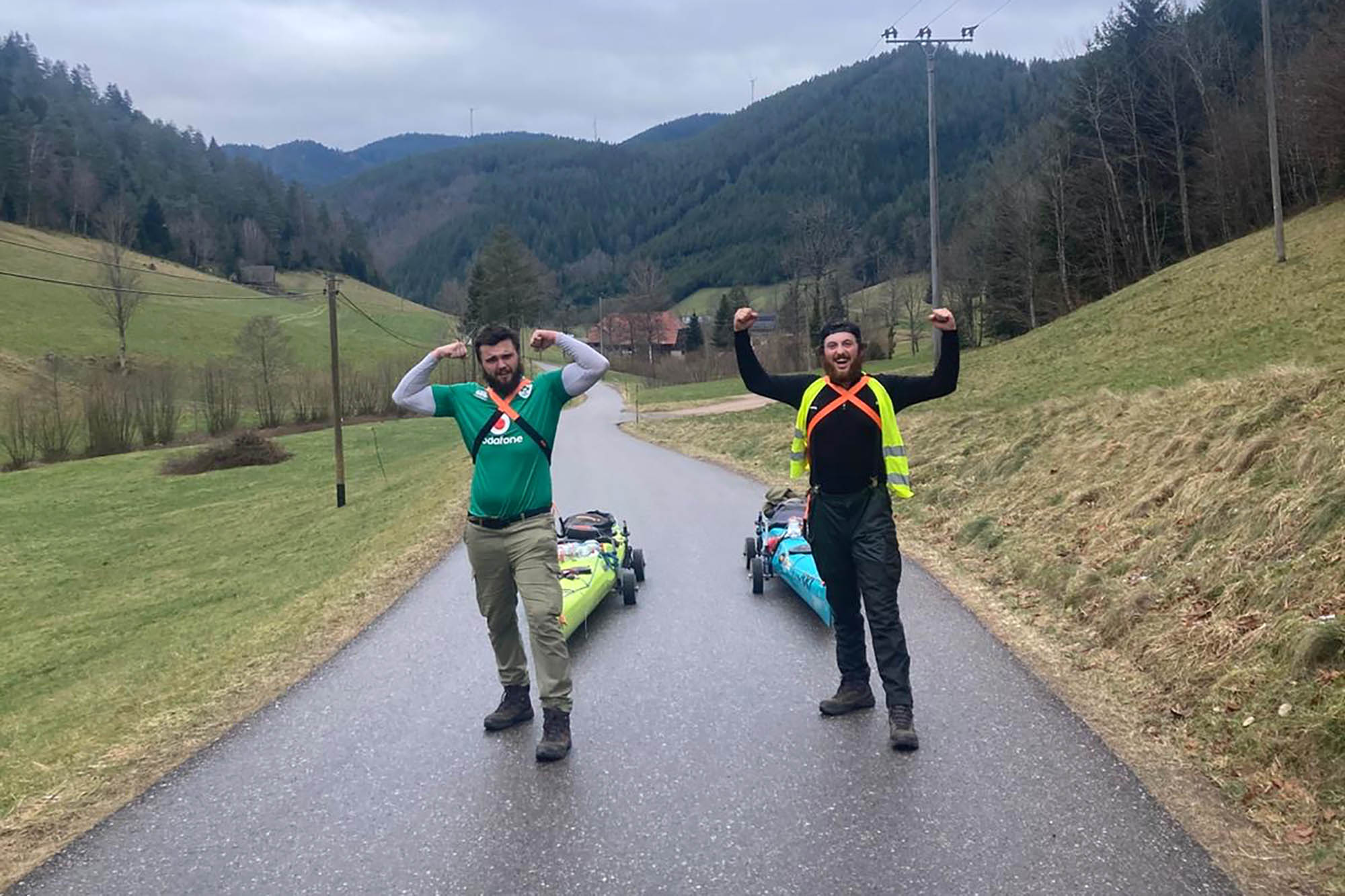 kayak across Europe 1