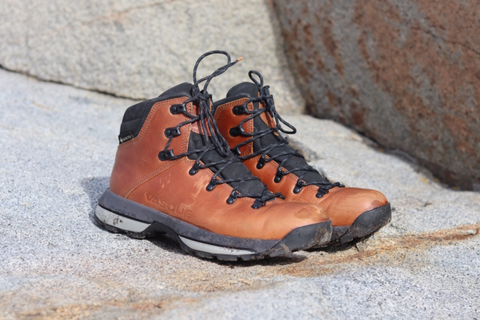 Vasque St. Elias boots closeup shot