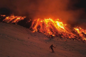 volcano skiing mount etna