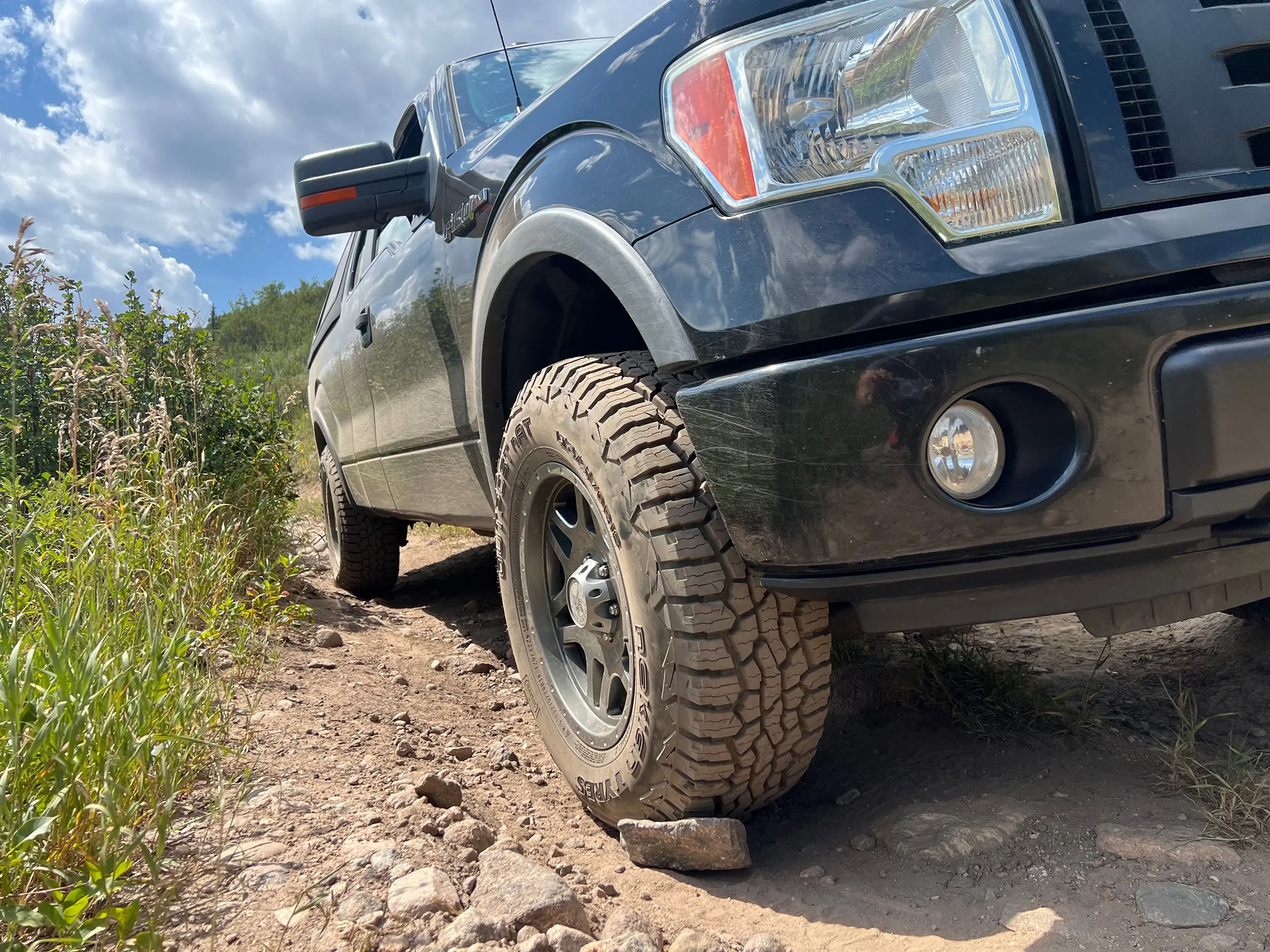 F-150 on trail