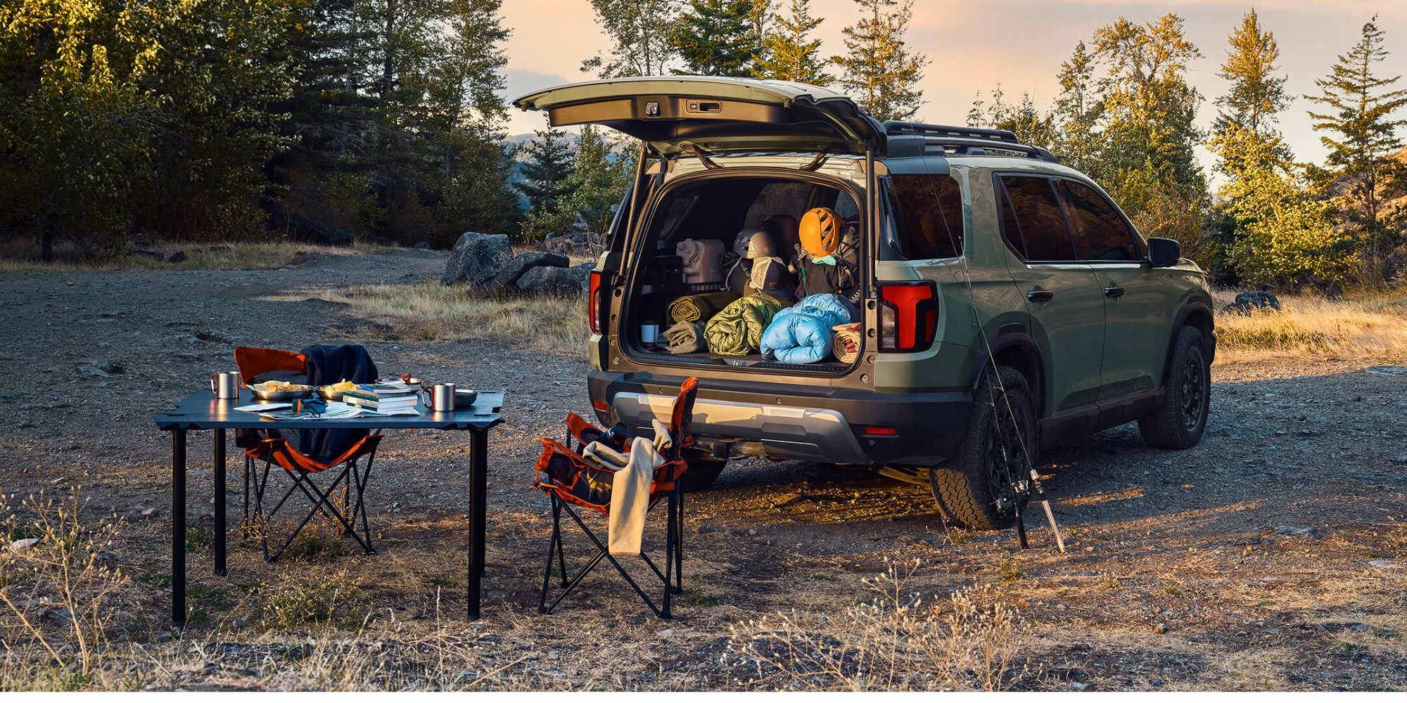 Camping with the Honda Passport TrailSport