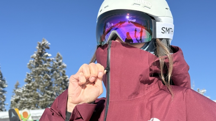 Testing the Verbier GORE-TEX Jacket; (photo/Heather Rochfort)