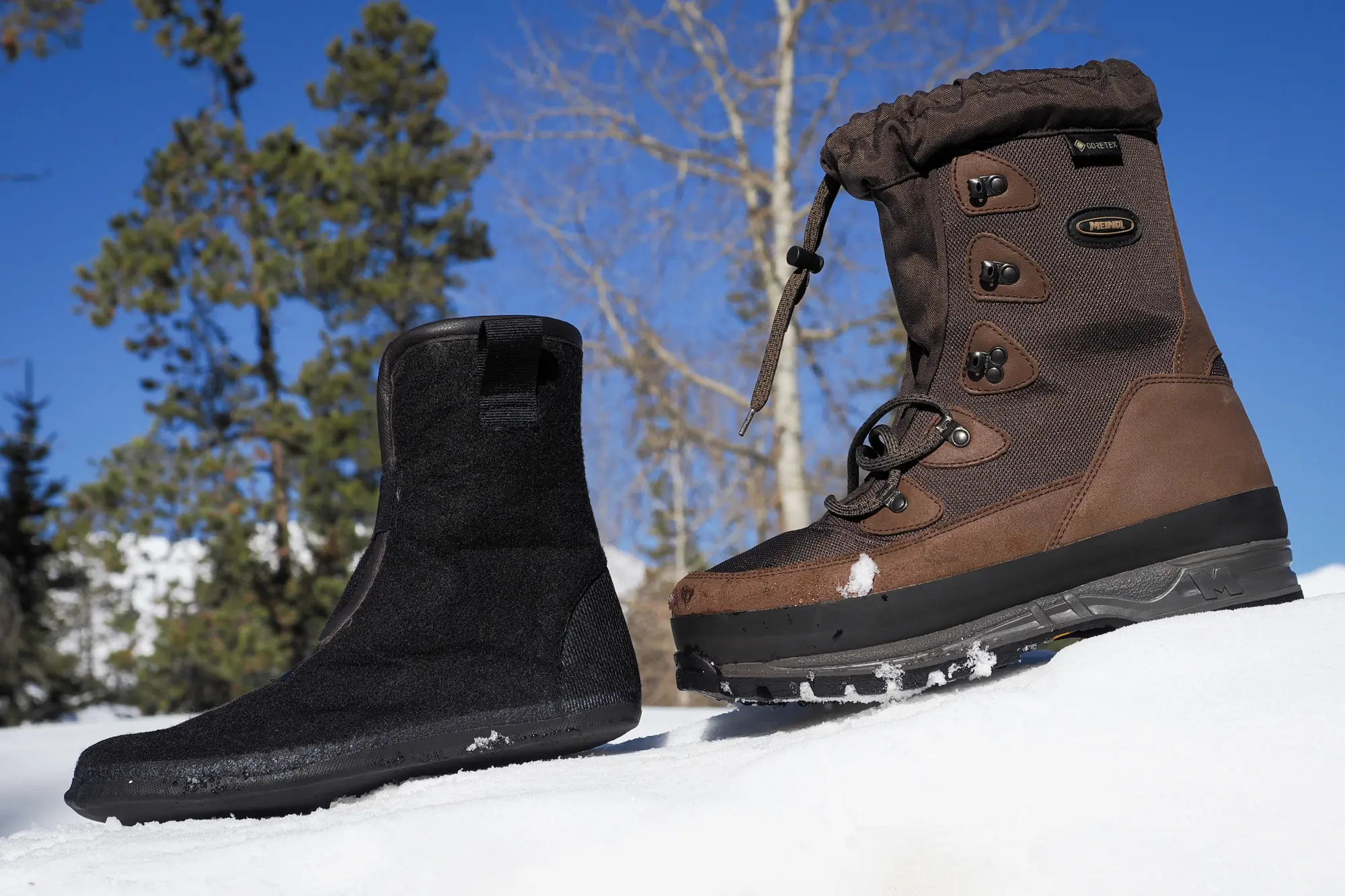 Meindl Norkap PRO GTX boot an inner bootie