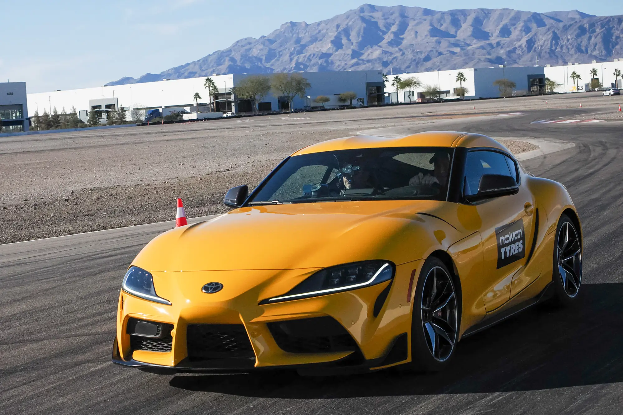 Toyota Supra with Nokian Surpass AS01 tires