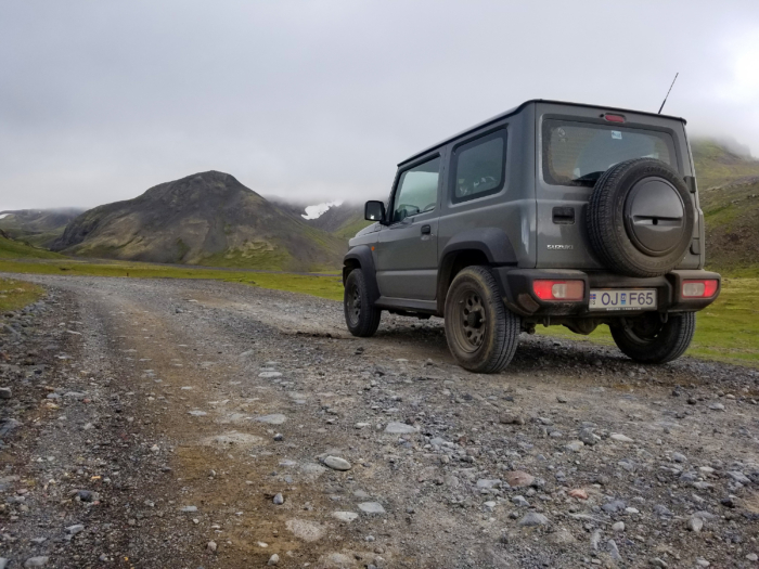 Suzuki Jimny F-Road Iceland Car Rental