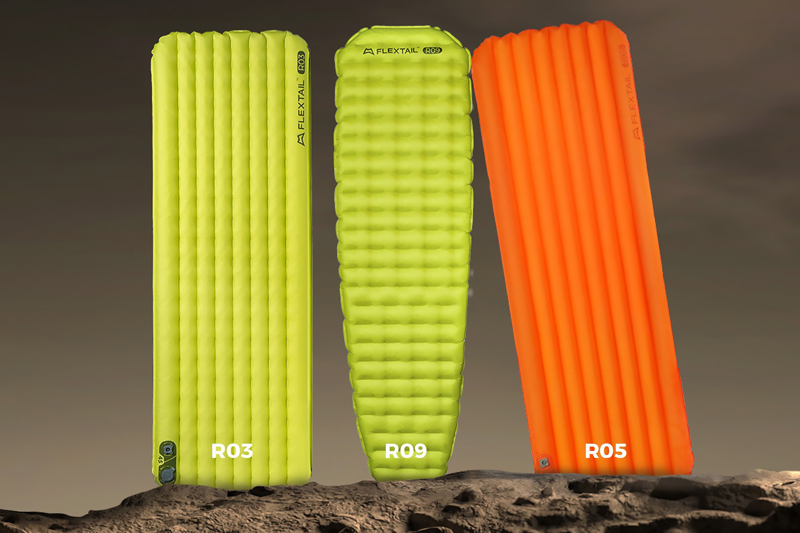flextail self-inflating sleeping pads