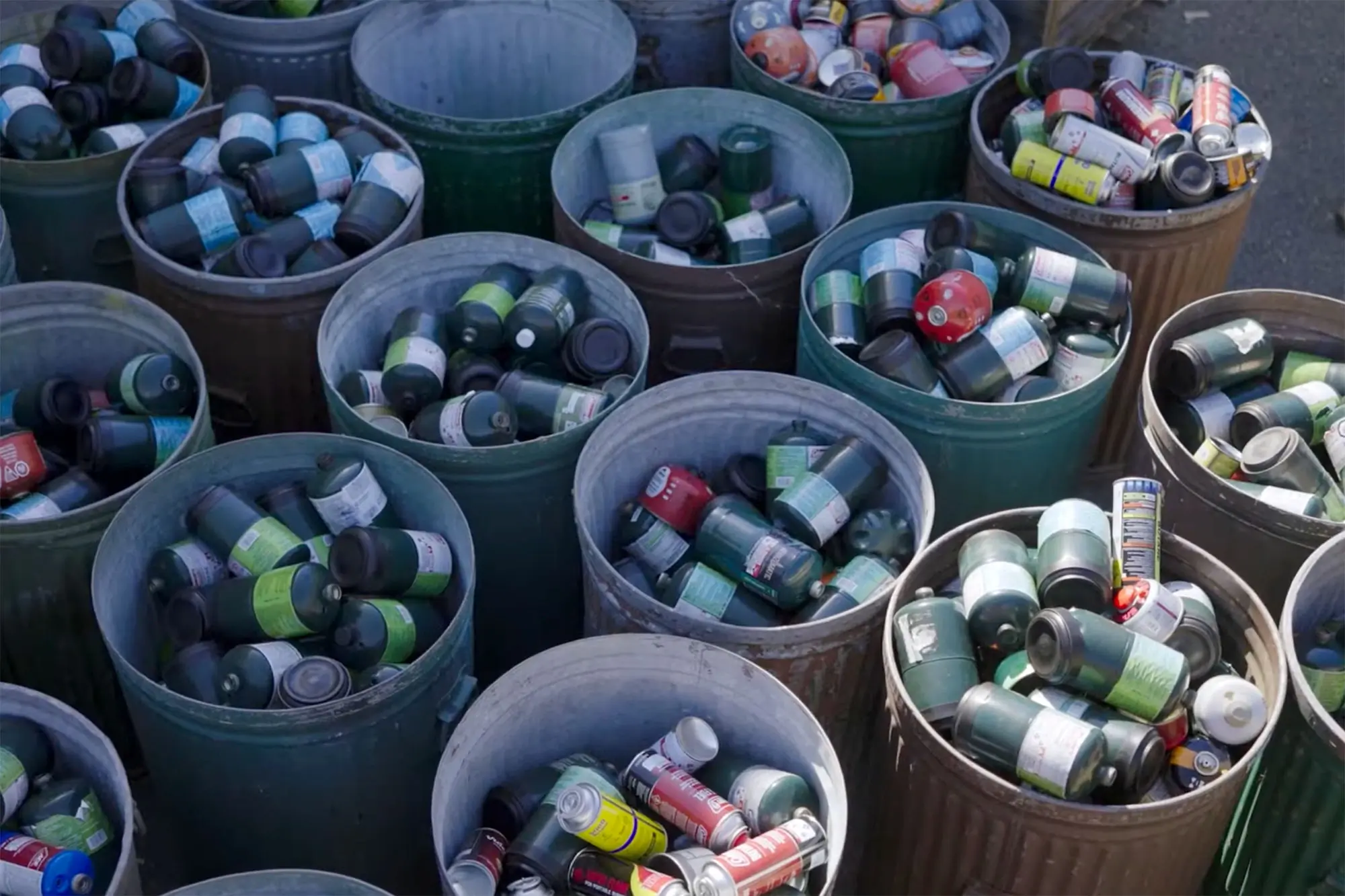 propane cans yosemite trash