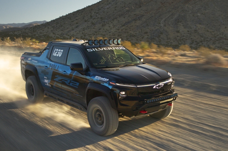 Chevrolet Silverado EV ZR2 Concept Truck Headed to the Mint 400