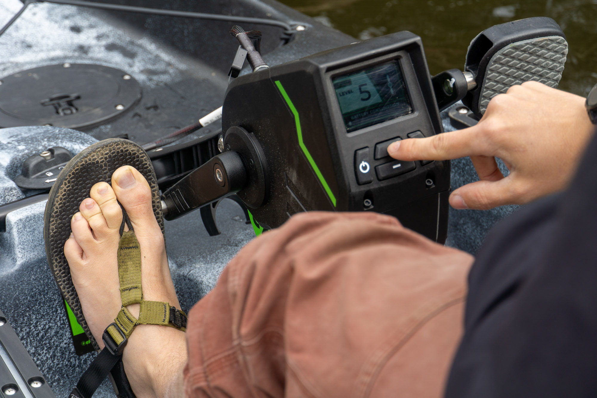 Adjusting the ePDL drive level with a button press