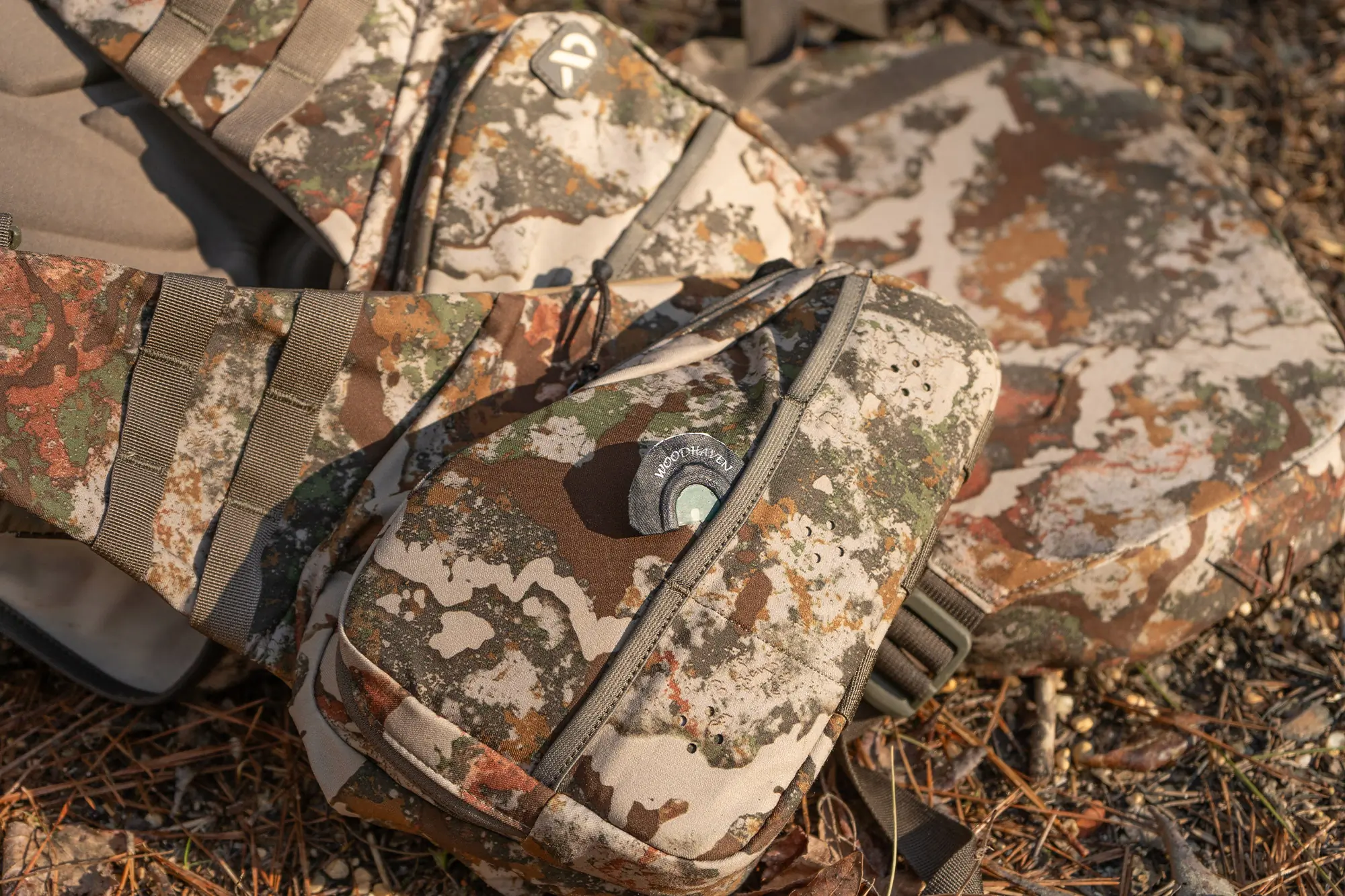 First Lite Treeline Turkey Vest mouthcall pocket