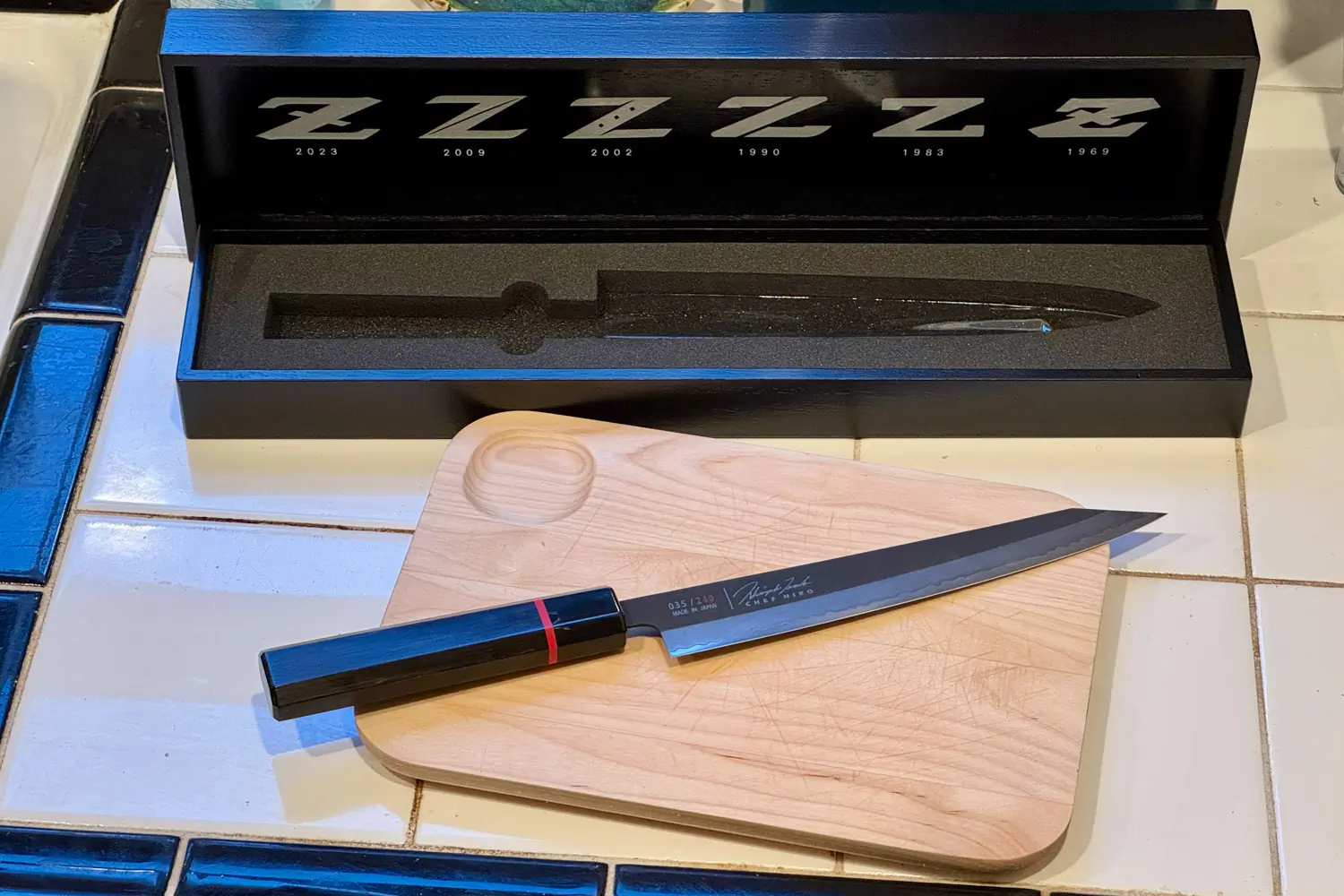 Z NISMO Precision Sushi Knife: Nissan Makes a Cultural Culinary