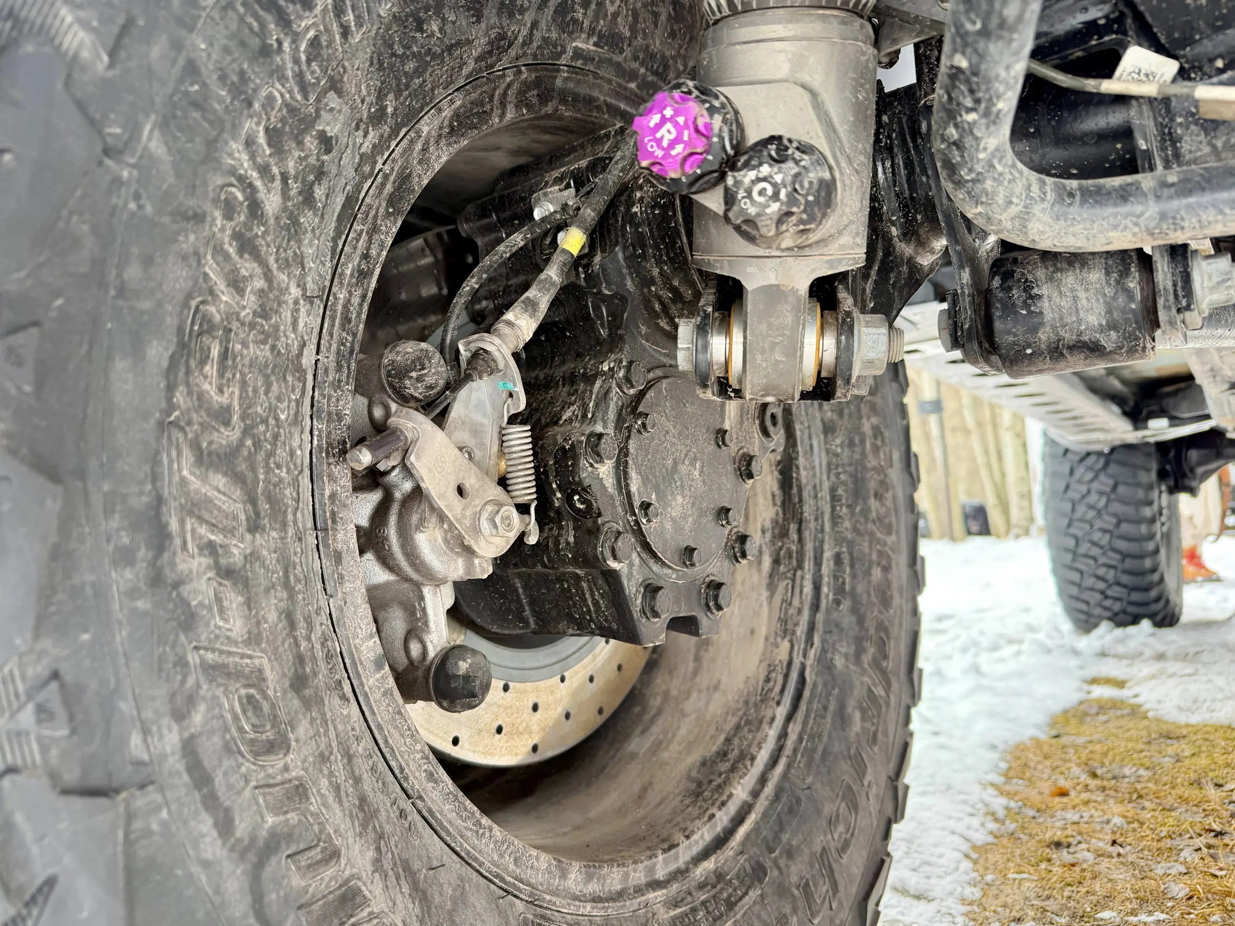 Ineos Grenadier on portals