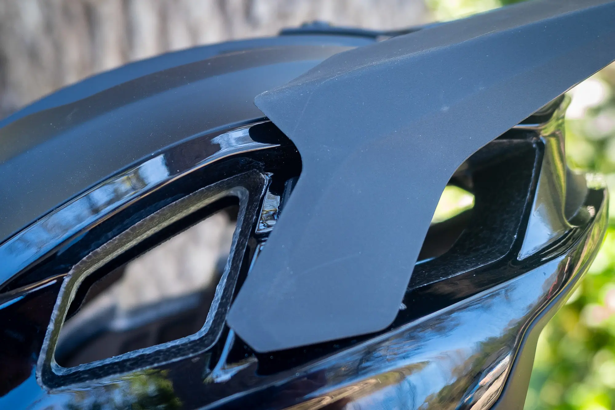 Side vents on Fox Racing Speedframe Pro mountain bike helmet