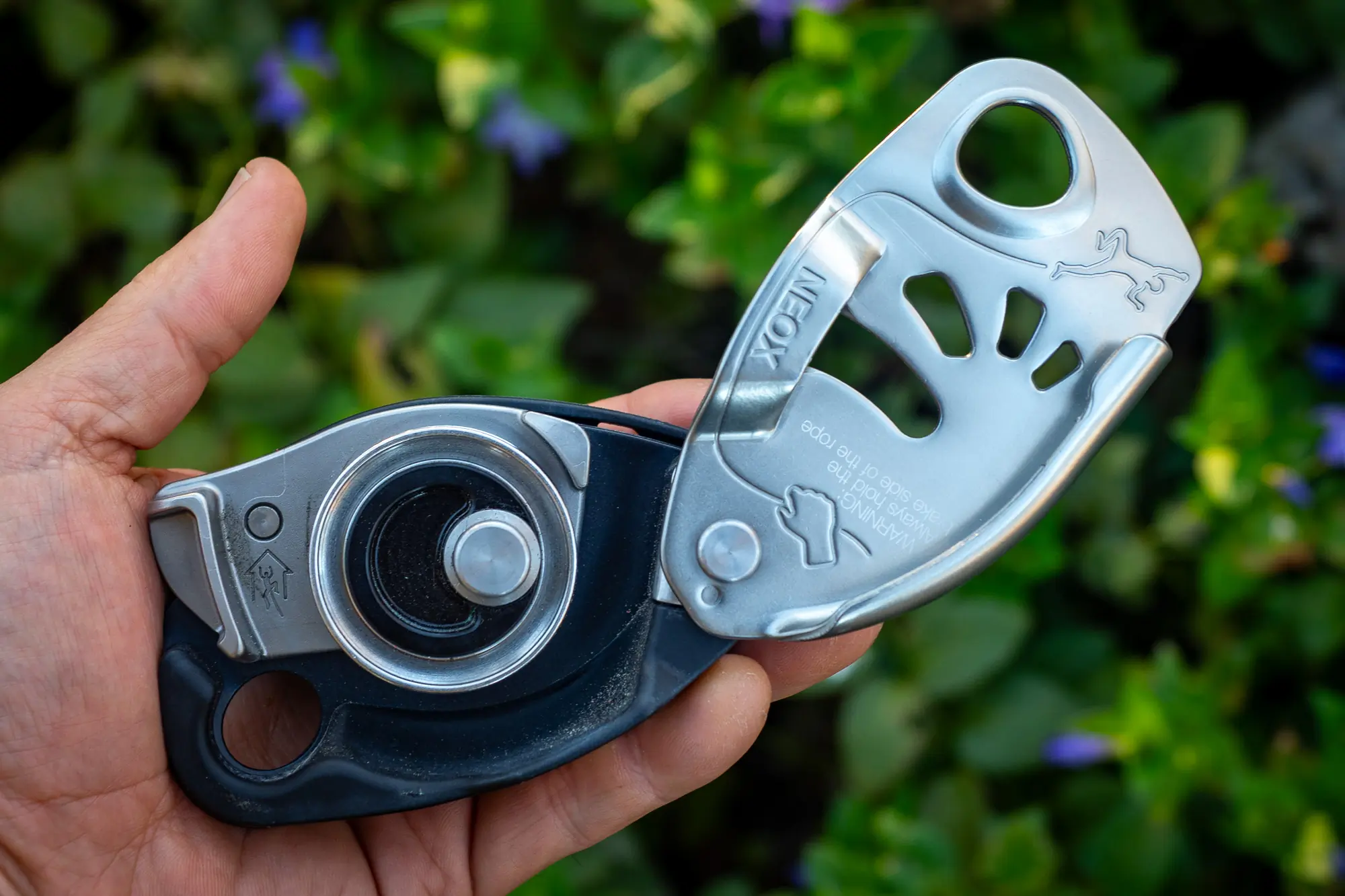 Petzl NEOX internal view