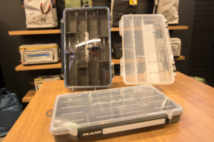 Plano StowAway tackle box next to its predecessor.