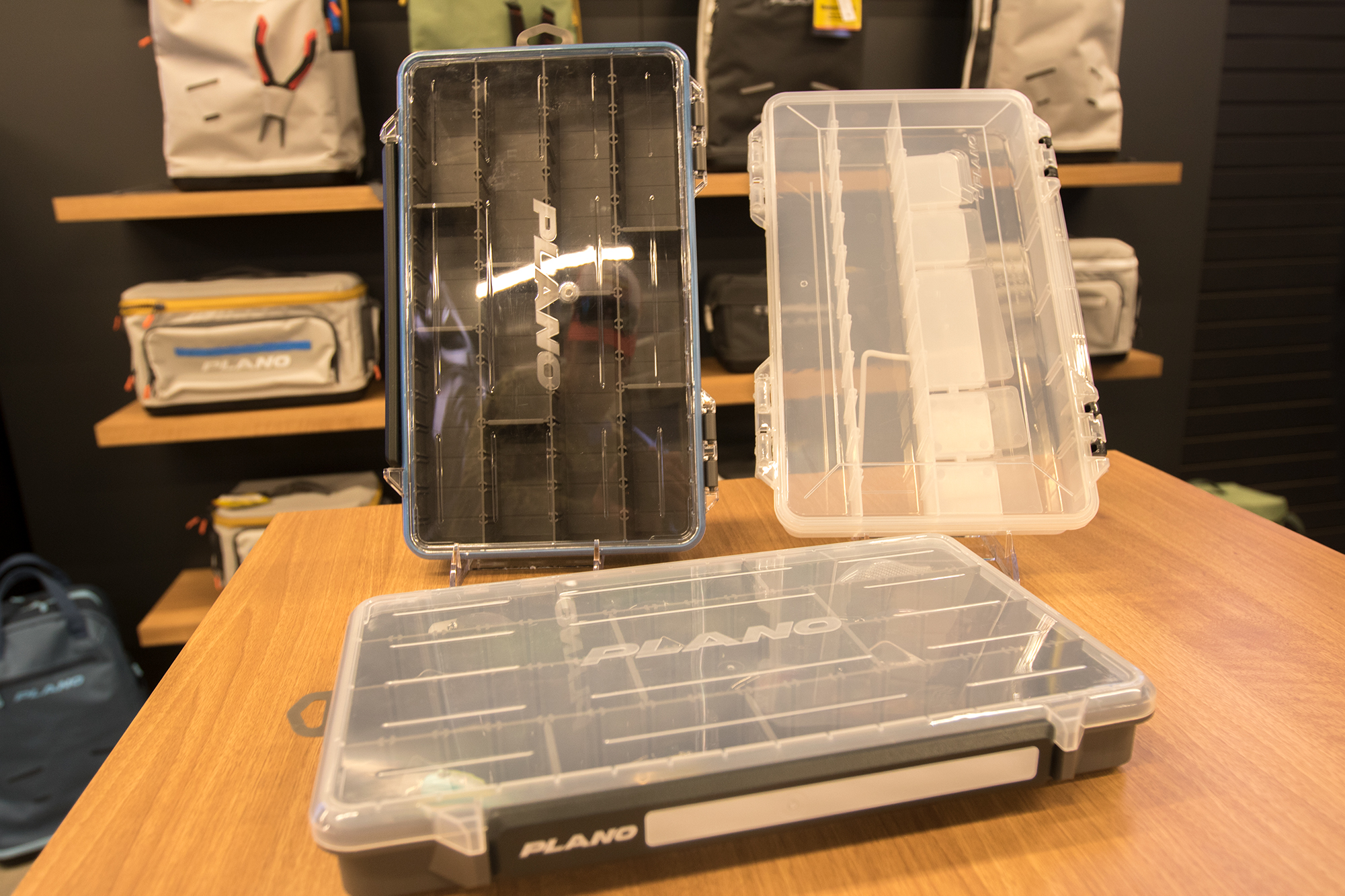 Plano StowAway tackle box next to its predecessor.
