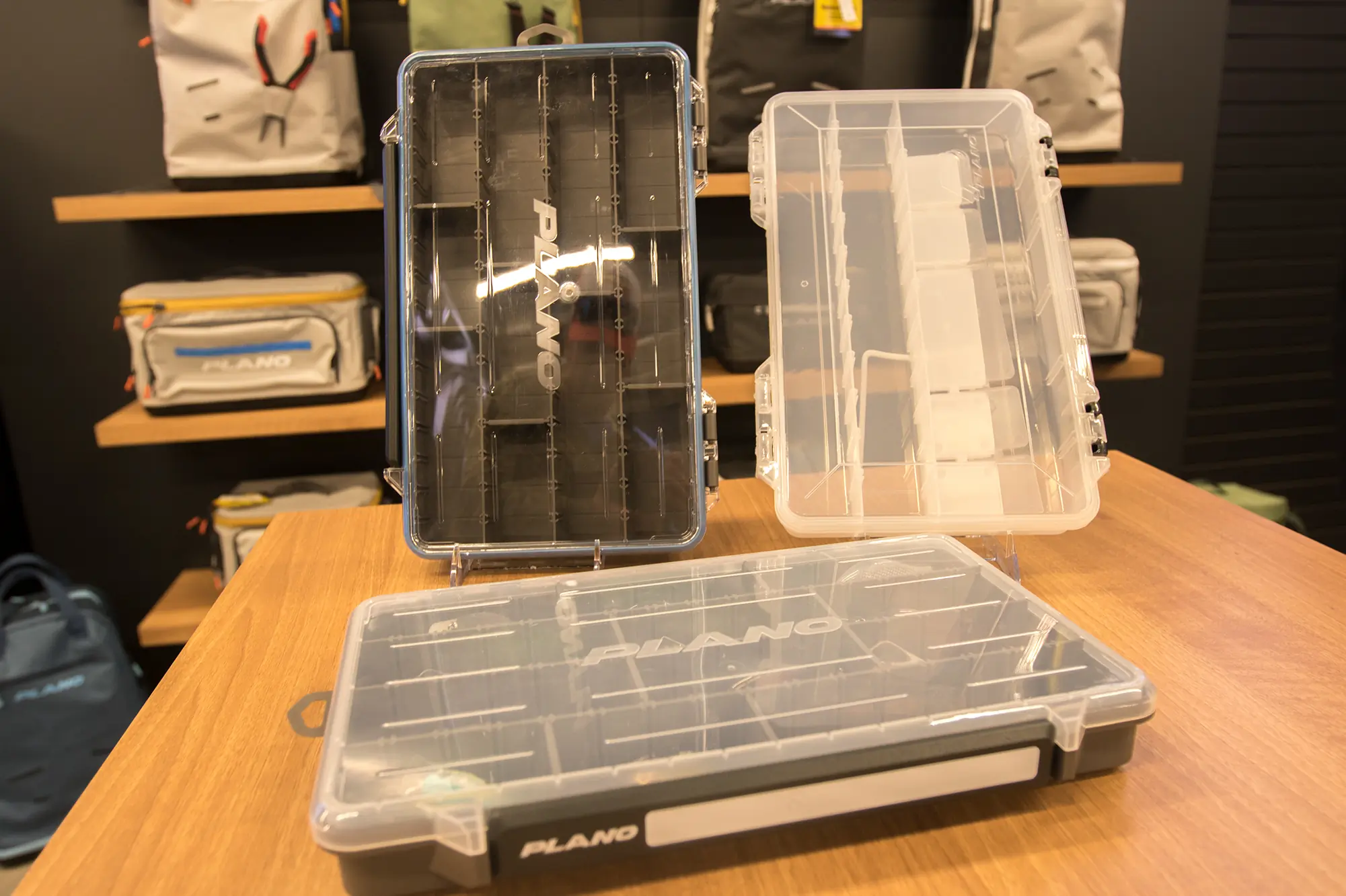 Plano StowAway tackle box next to its predecessor.