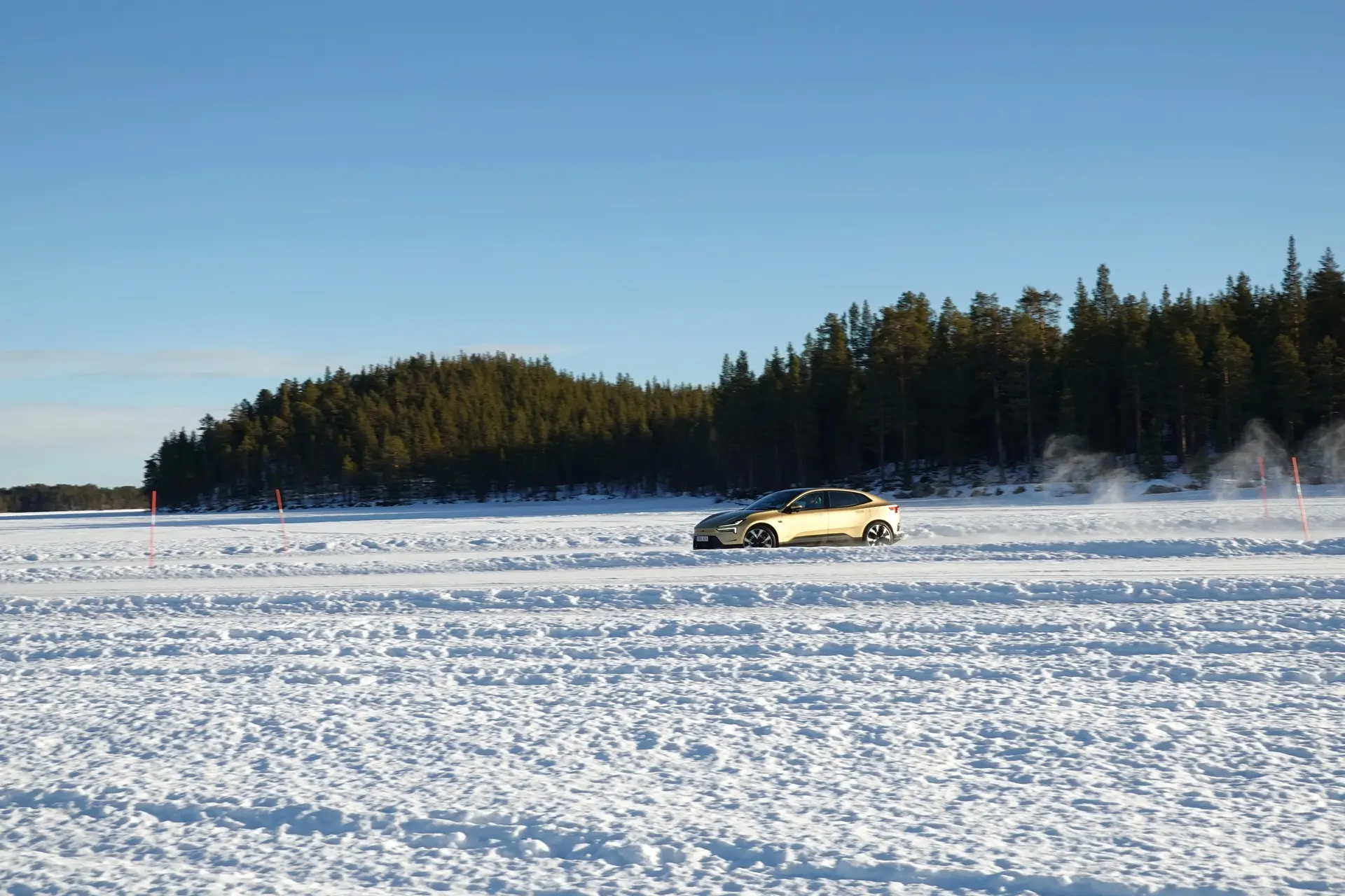 Polestar Ice Driving