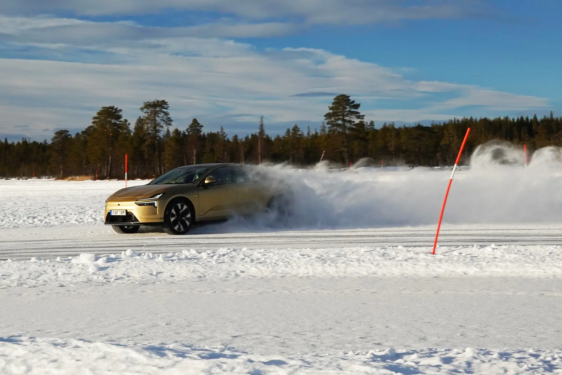 Polestar Ice Driving
