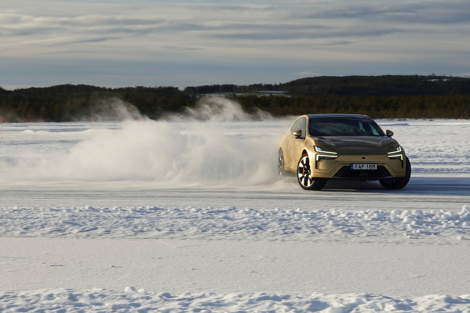 Polestar Ice Driving