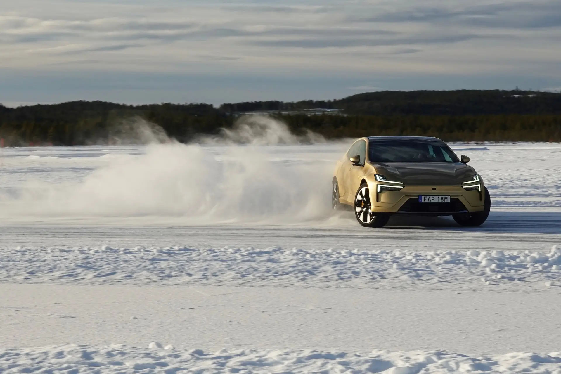 Polestar Ice Driving