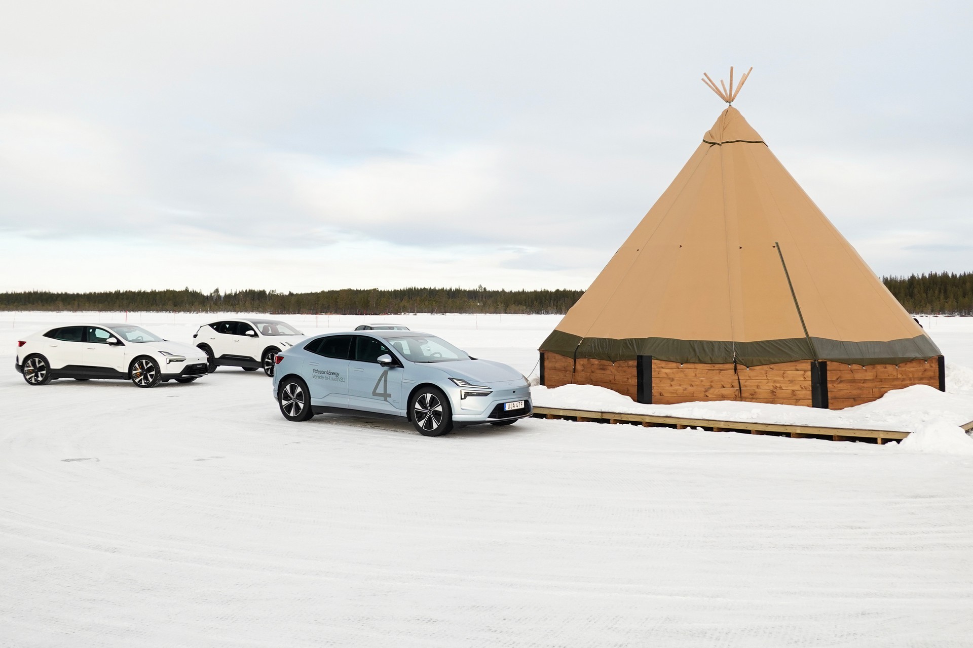 Polestar Ice Driving