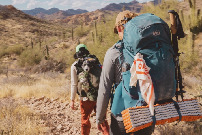 Spring backpacking with gear from REI