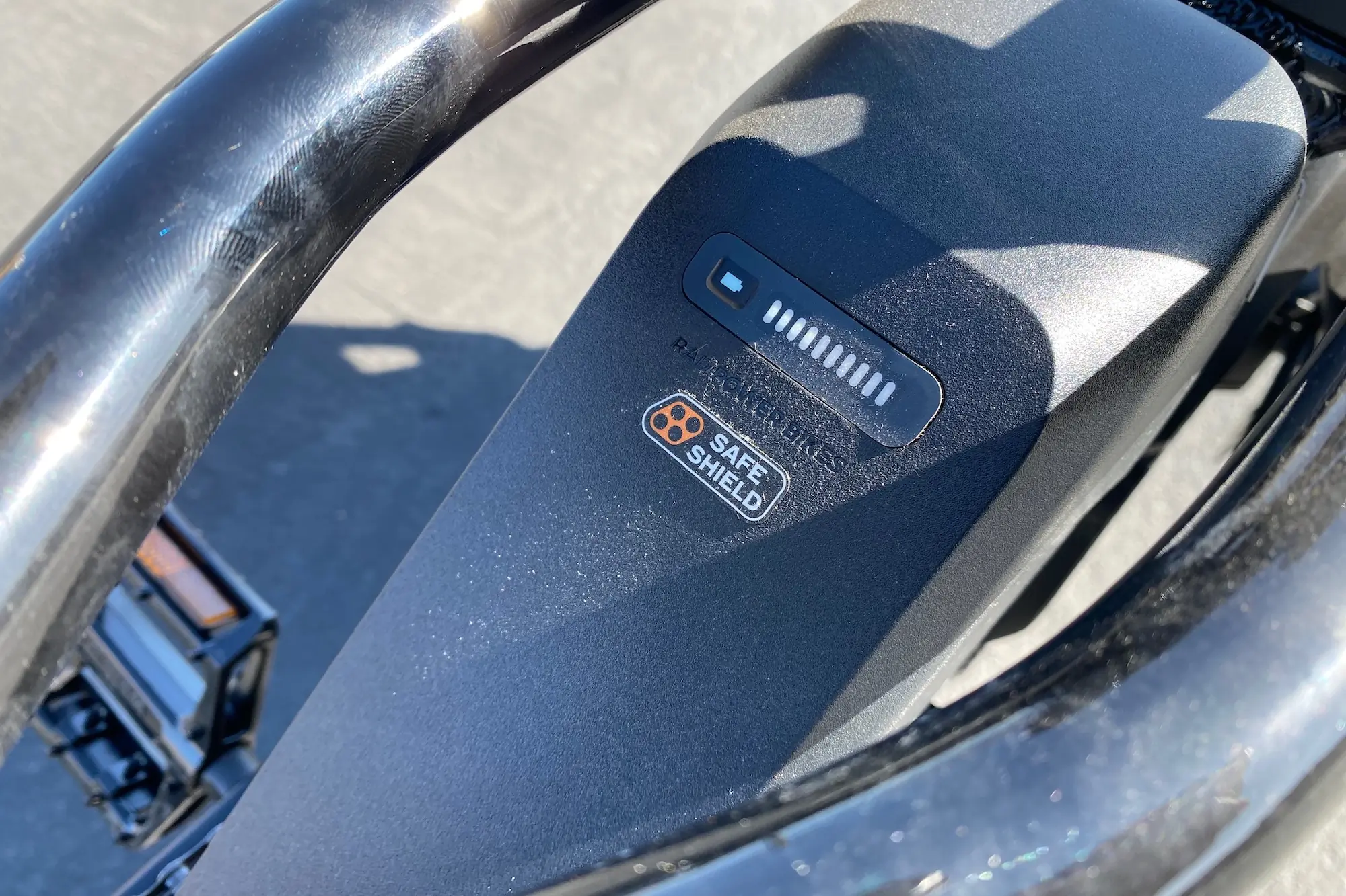 The Safe Shield battery on the RadWagon 5